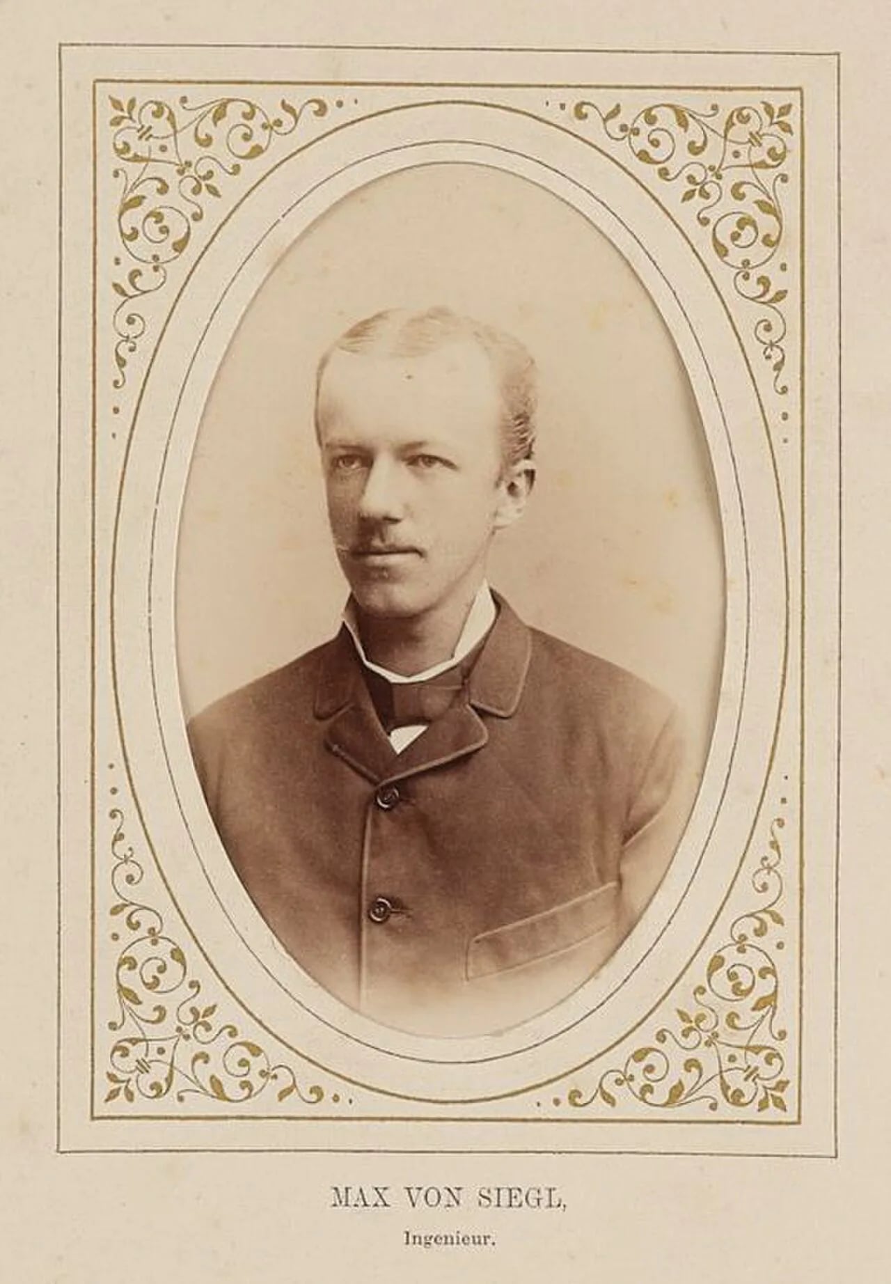 Porträt von Max von Siegl (1856–1949) – Gedenkseite