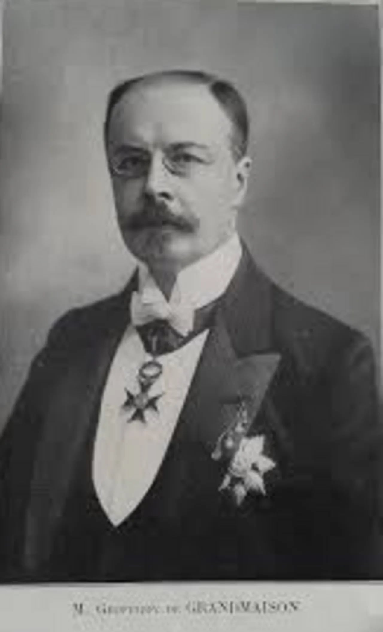 Portrait of Charles-Alexandre Geoffroy de Grandmaison (1858–1931) – memorial page