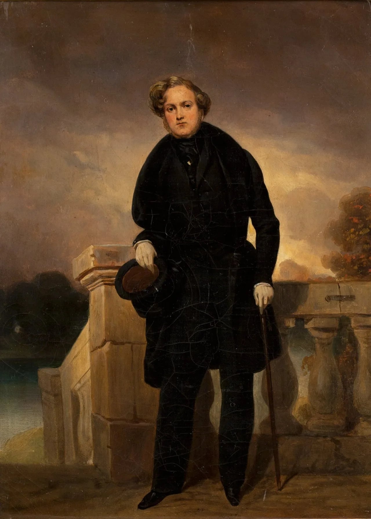 Porträt von Charles-Edgar de Mornay (1803–1878) – Gedenkseite