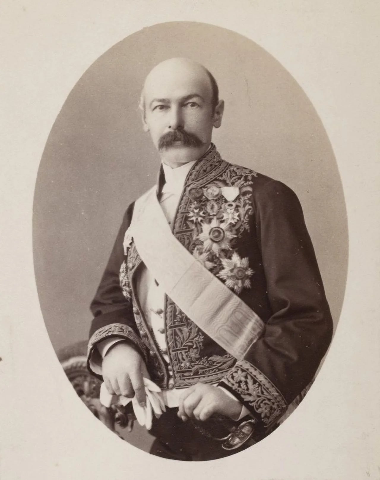 Porträt von Charles-Joseph Tissot (1828–1884) – Gedenkseite