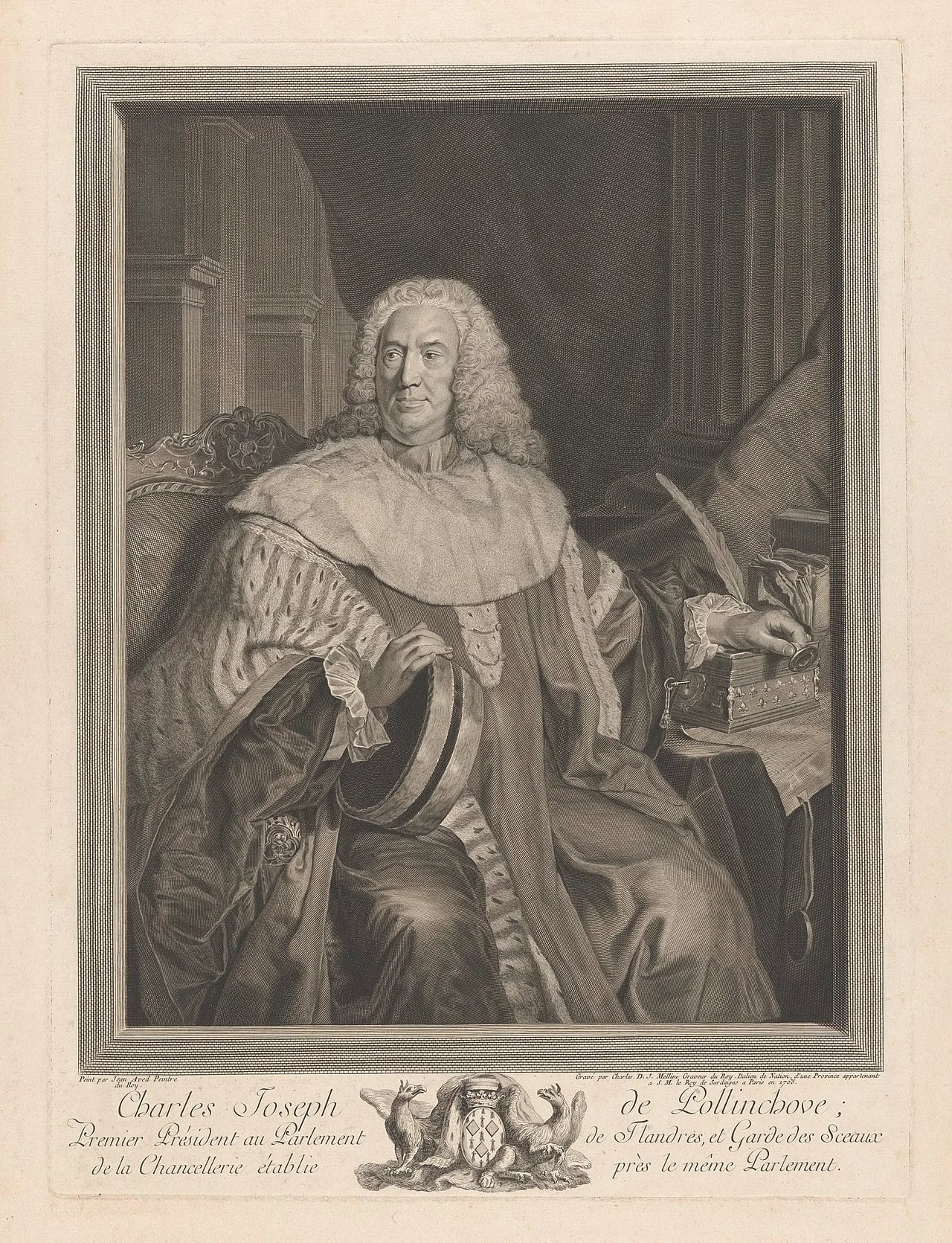 Portrait of Charles-Joseph de Pollinchove (1675–1756) – memorial page