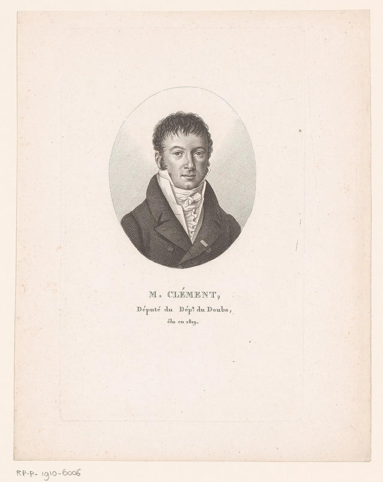 Portrait of Charles-Louis Clément (1768–1857) – memorial page