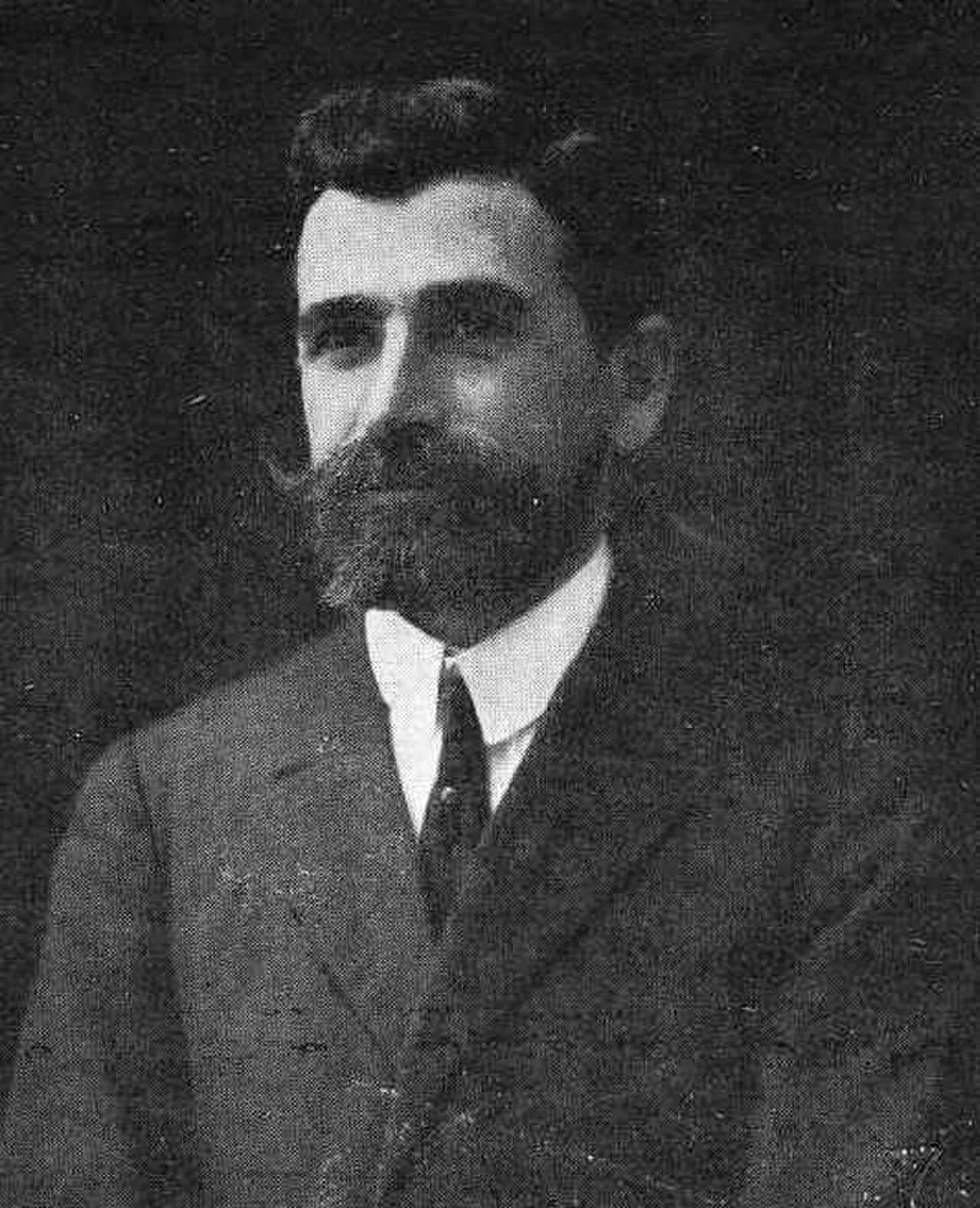 Porträt von Antonio Usero Torrente (1879–1969) – Gedenkseite
