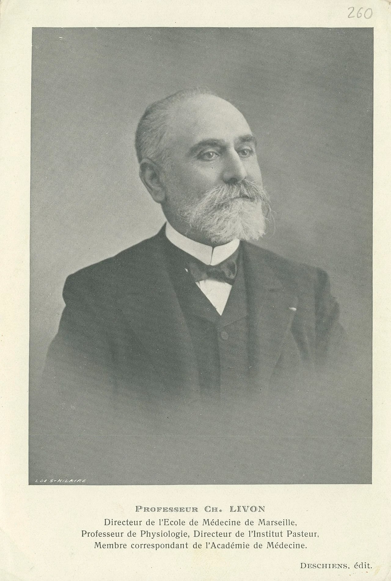Portrait of Charles-Marie Livon (1850–1917) – memorial page