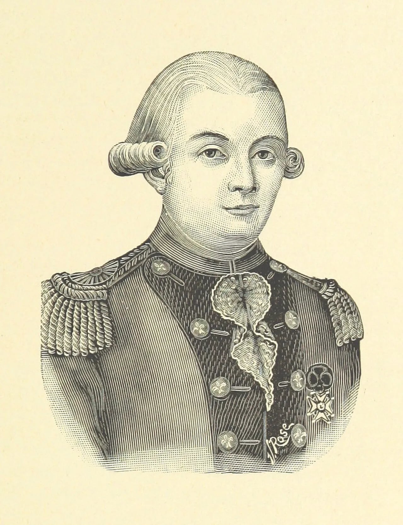 Portrait of Charles-Philibert-Marie-Gaston de Lévis-Mirepoix (1753–1794) – memorial page