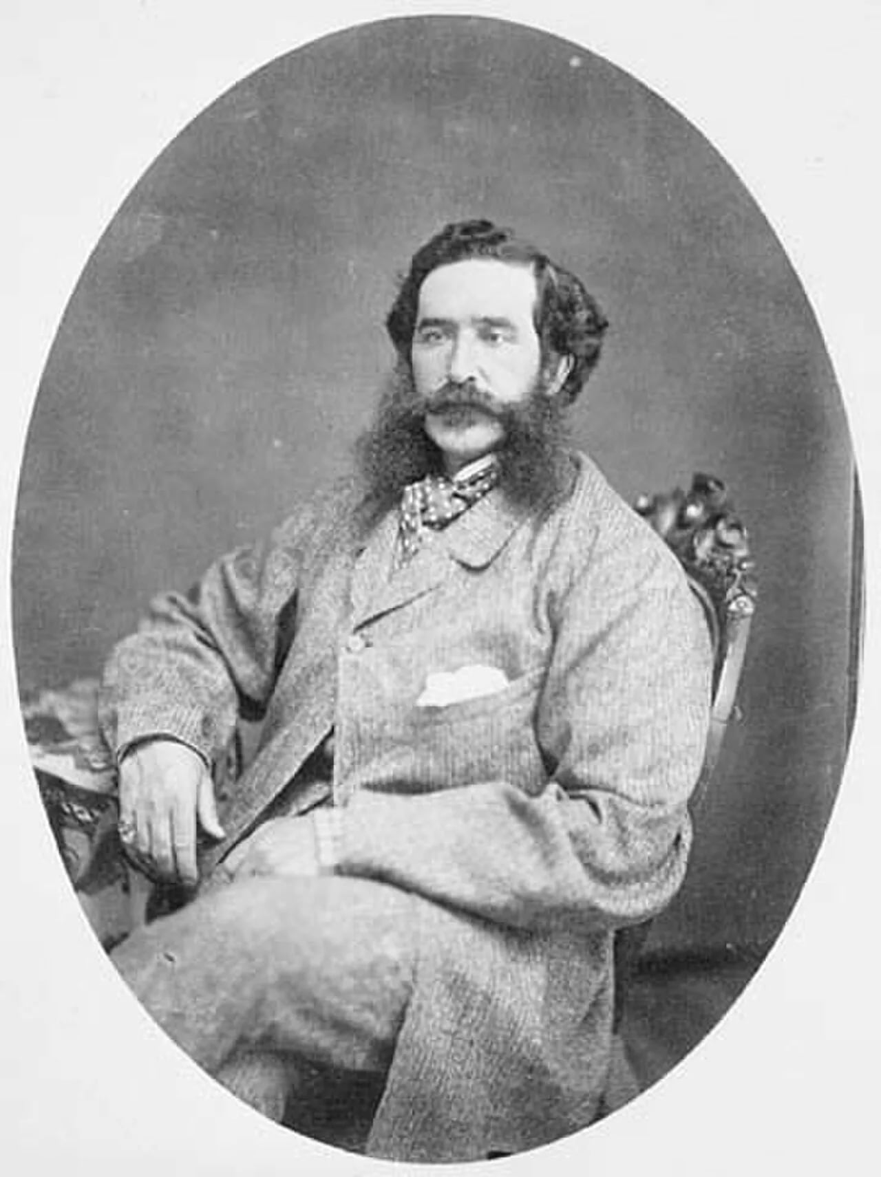 Porträt von Charles-René-Léonidas d'Irumberry de Salaberry (1820–1882) – Gedenkseite
