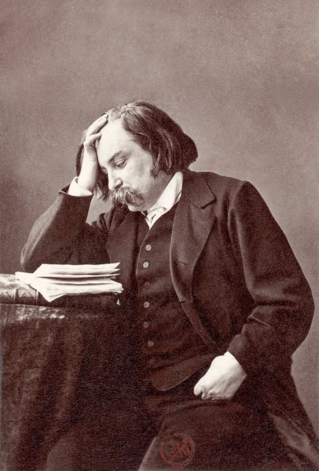Porträt von Charles Asselineau (1820–1874) – Gedenkseite