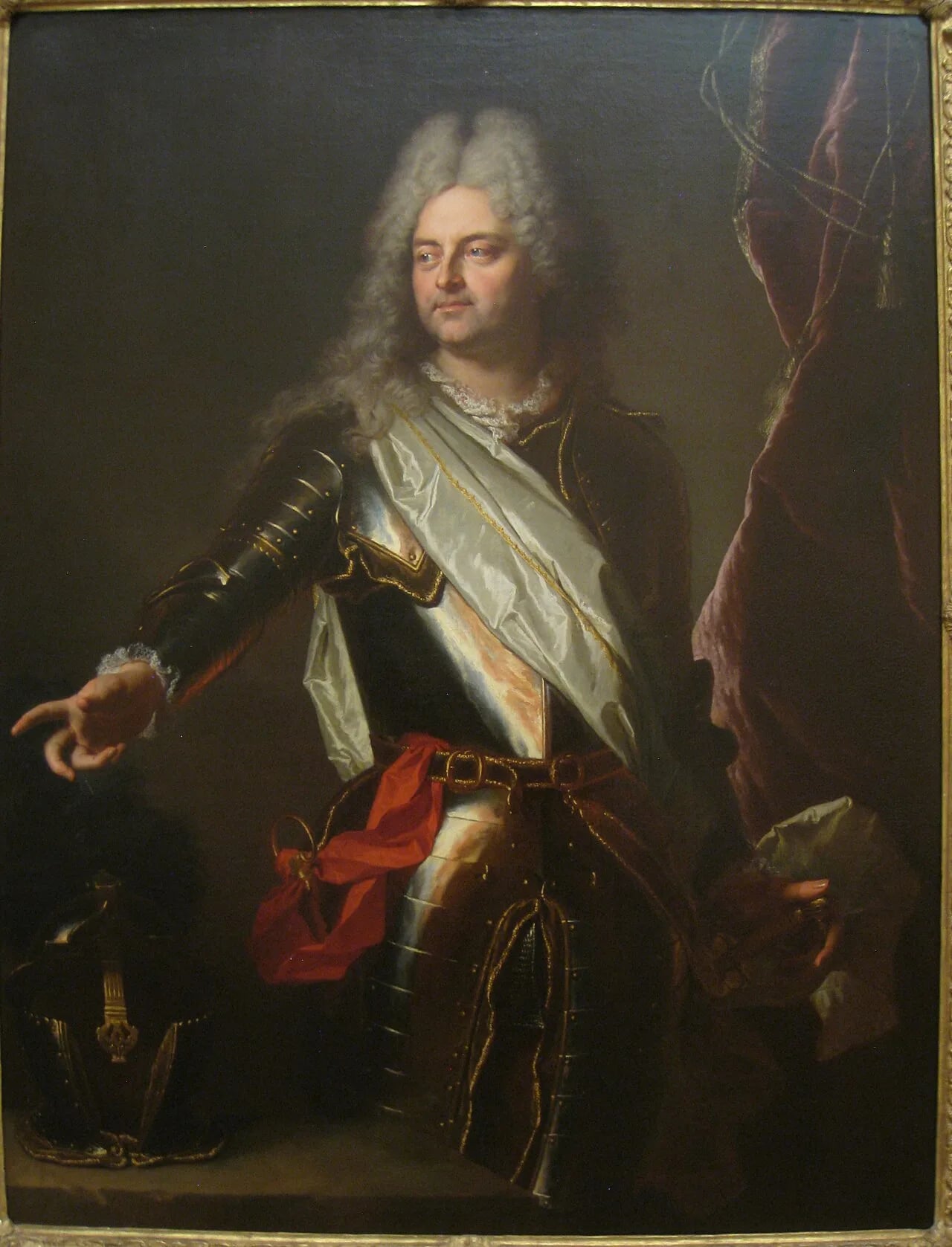 Porträt von Charles Auguste d'Allonville de Louville (1664–1731) – Gedenkseite