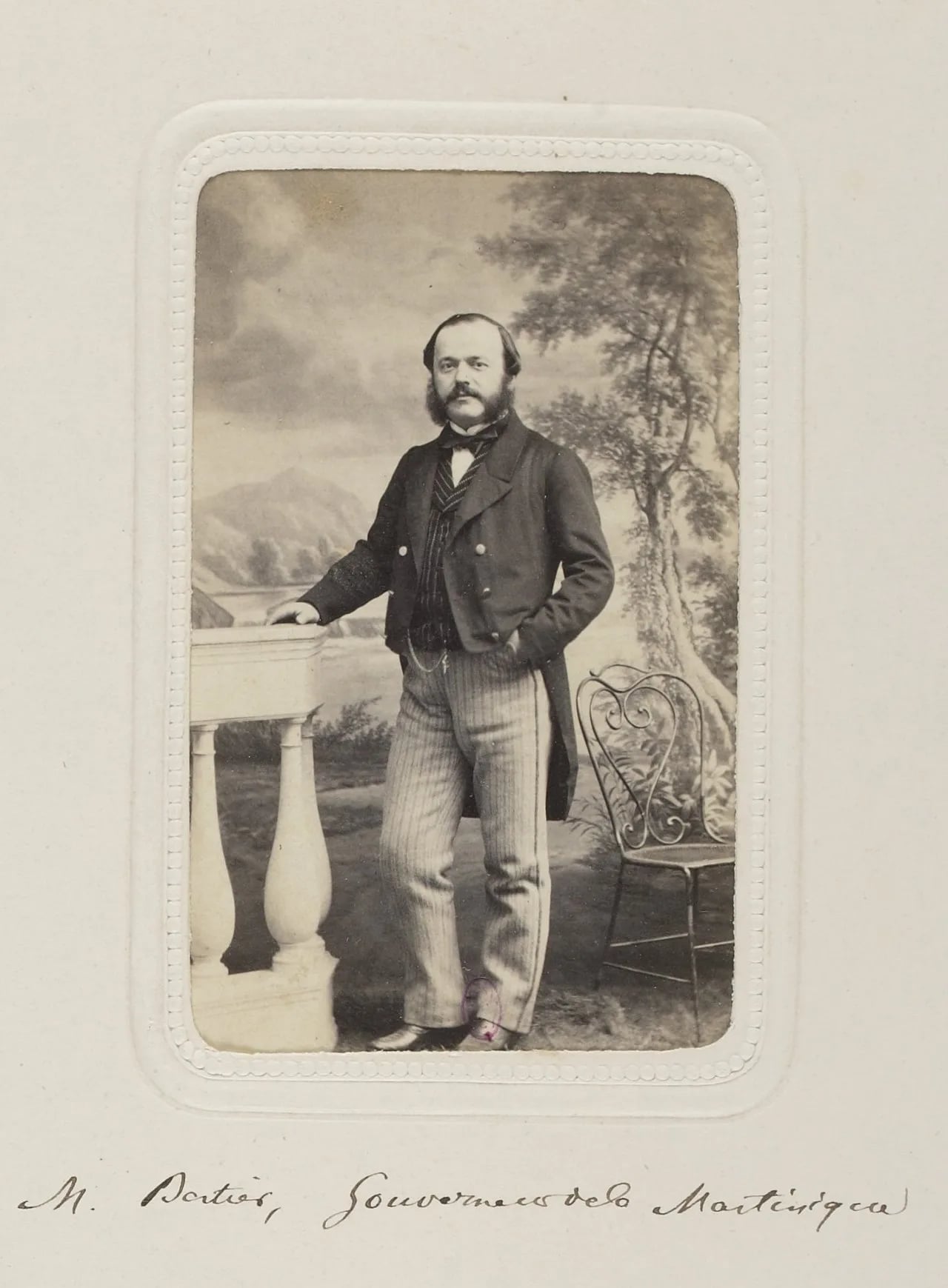 Porträt von Charles Bertier (1821–1882) – Gedenkseite