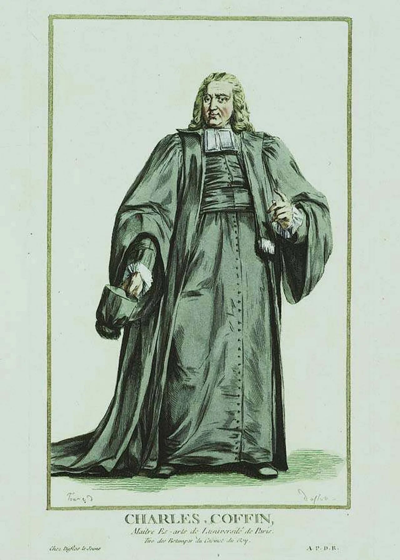 Portrait of Charles Coffin (1676–1749) – memorial page