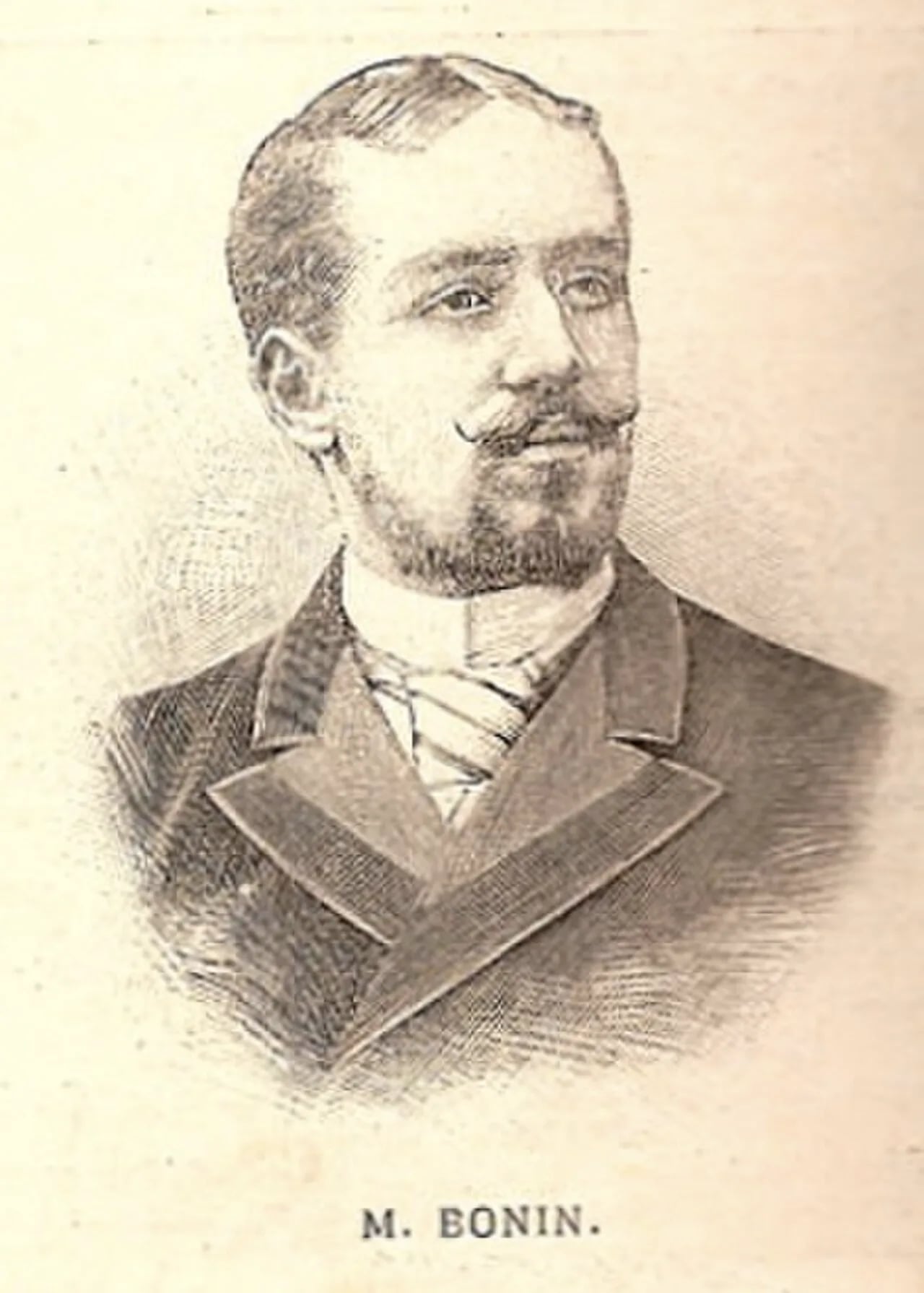 Porträt von Charles Eudes Bonin (1865–1929) – Gedenkseite