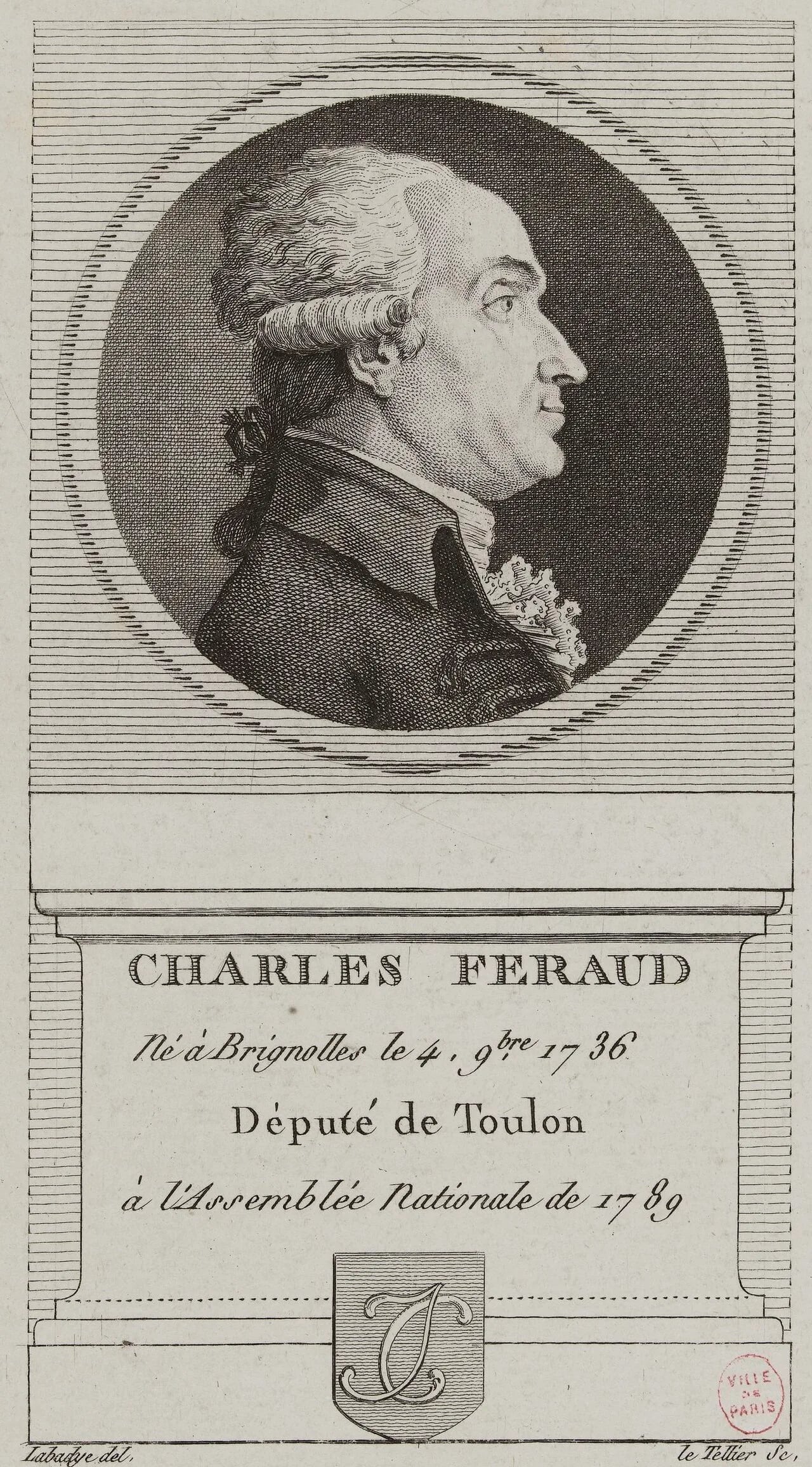Portrait of Charles Feraud (1736–1814) – memorial page