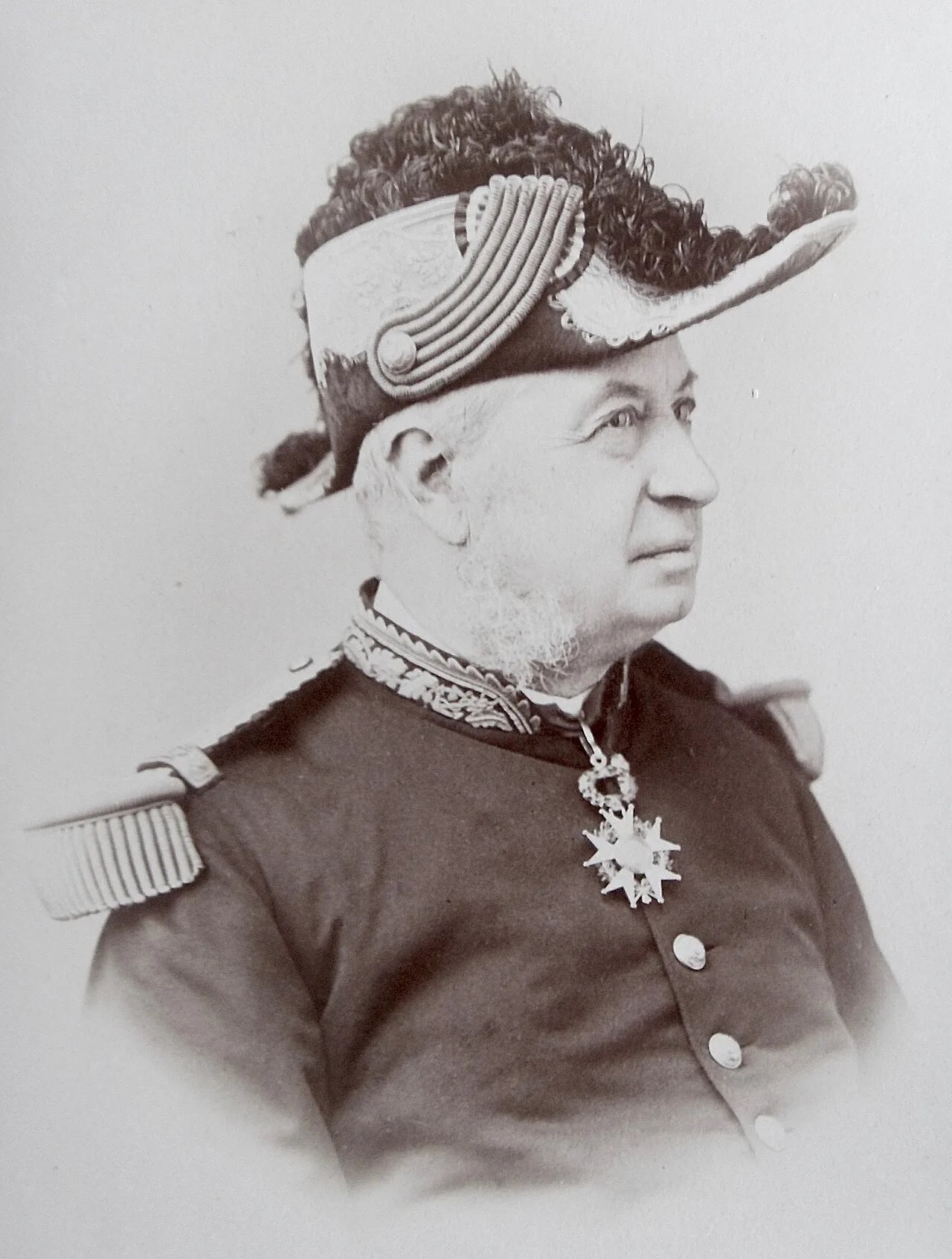 Porträt von Charles Joseph Dumas-Vence (1823–1904) – Gedenkseite