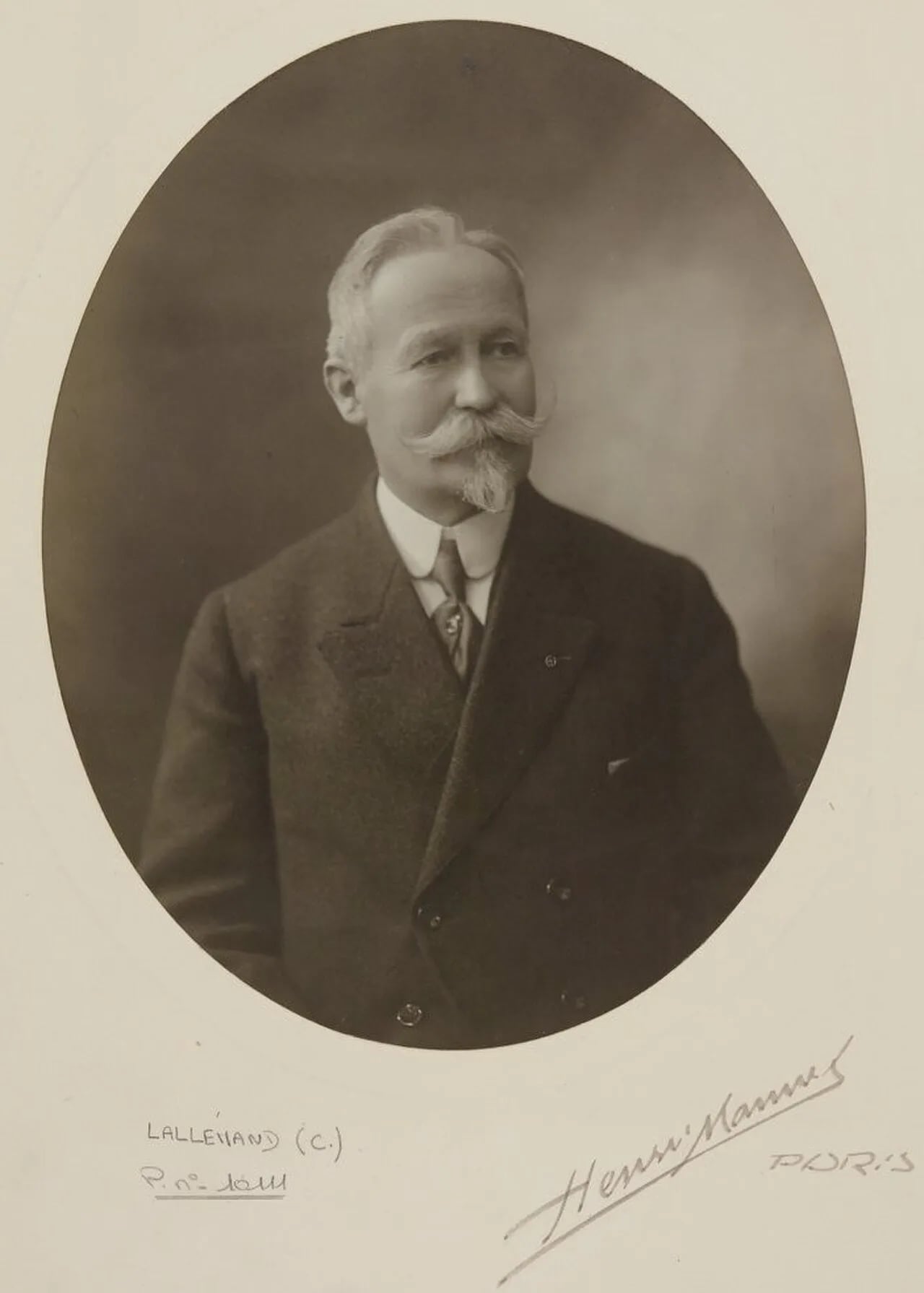 Portrait of Charles Lallemand (1857–1938) – memorial page