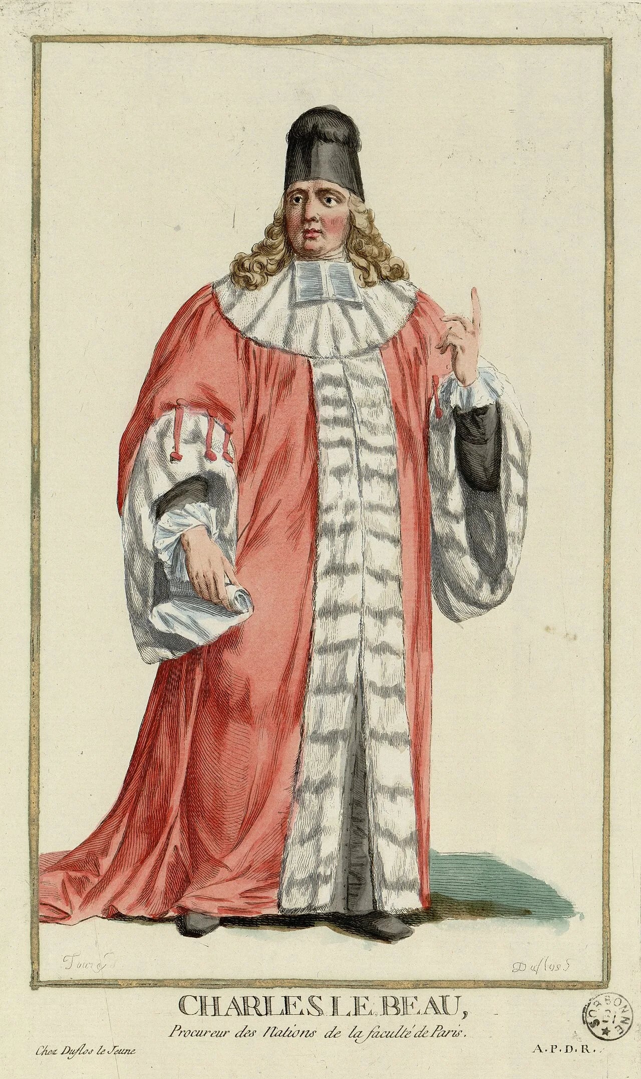Porträt von Charles Le Beau (1701–1778) – Gedenkseite