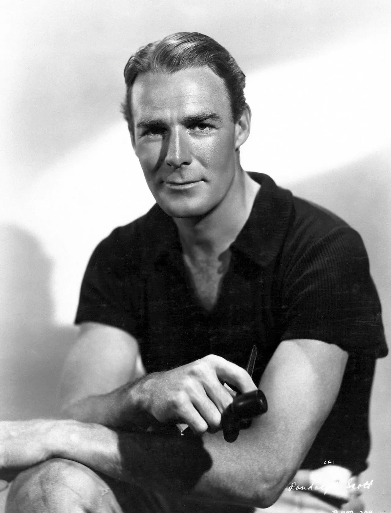 Porträt von Randolph Scott (1898–1987) – Gedenkseite