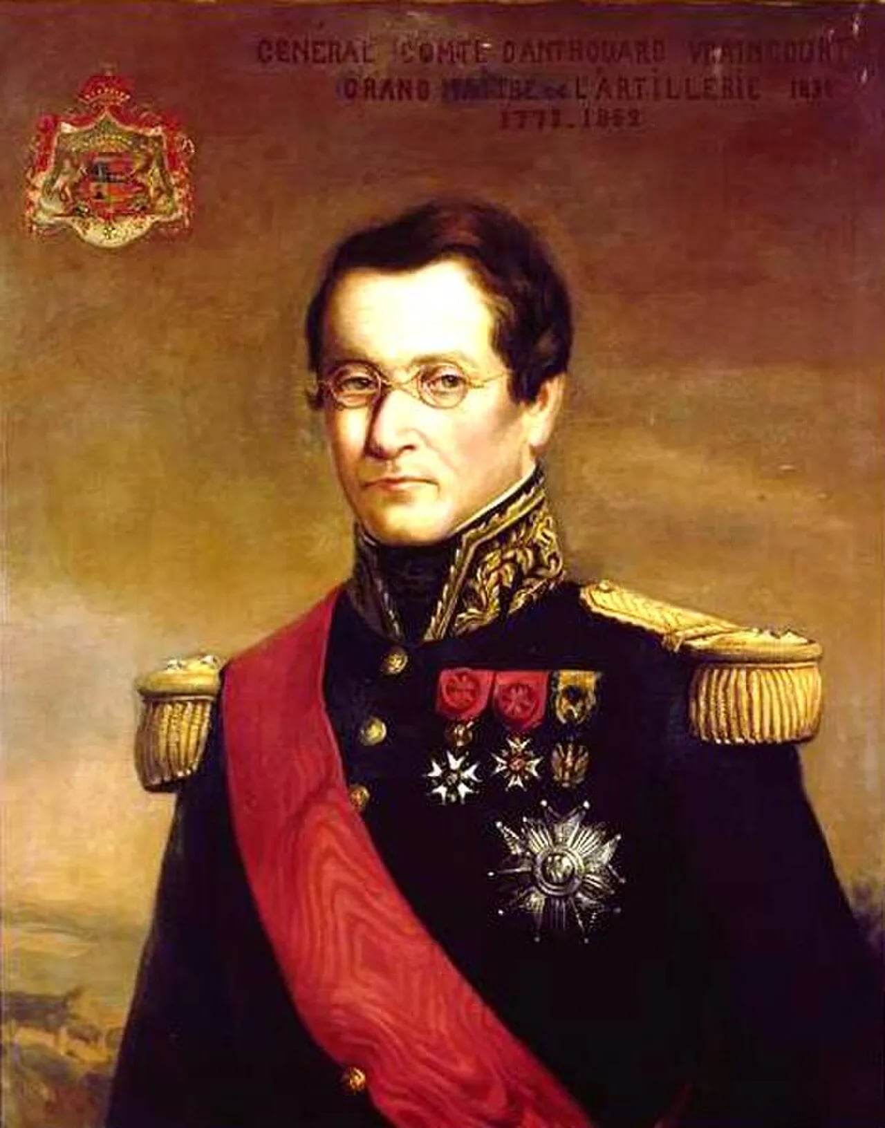 Portrait of Charles Nicolas d’Anthouard de Vraincourt (1773–1852) – memorial page