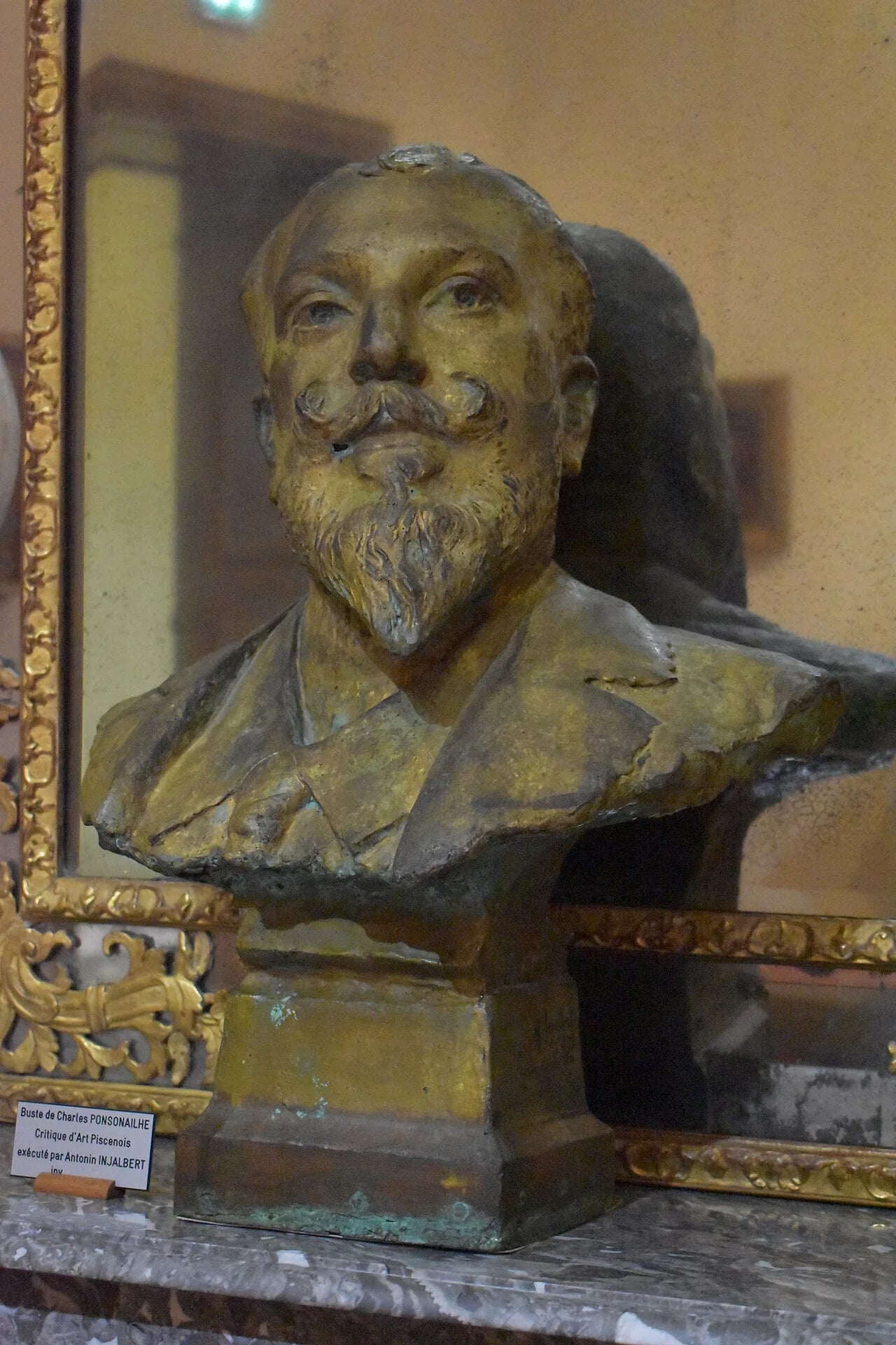 Porträt von Charles Ponsonailhe (1855–1915) – Gedenkseite