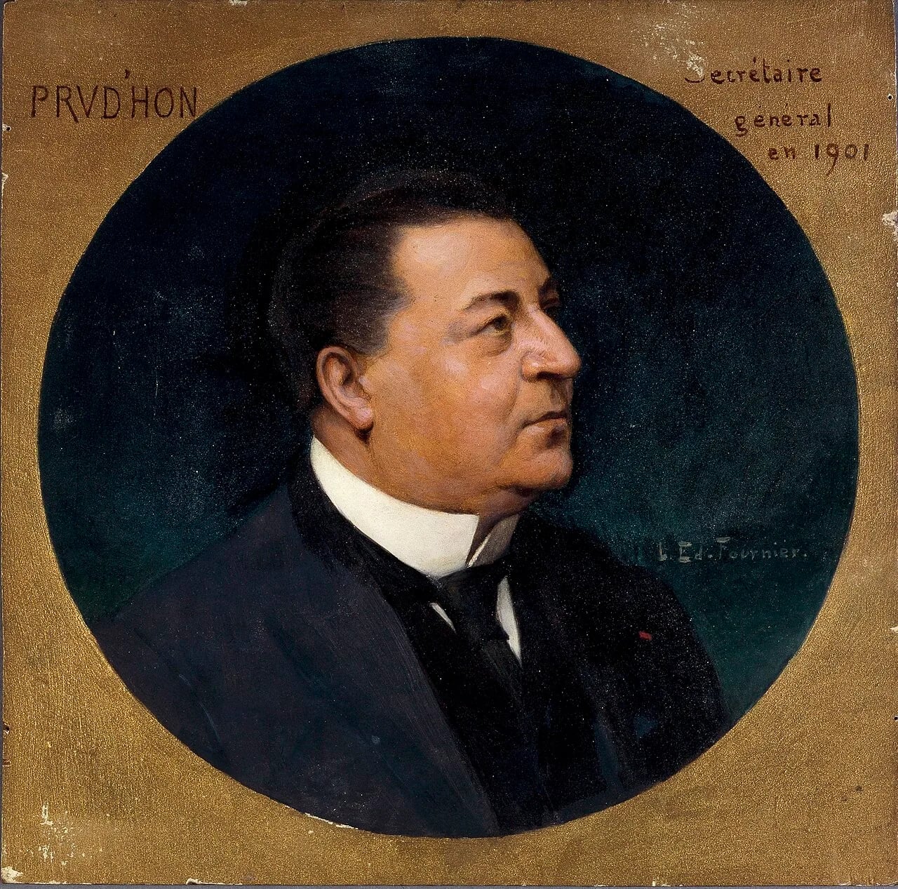 Portrait of Charles Prud'hon (1848–1930) – memorial page