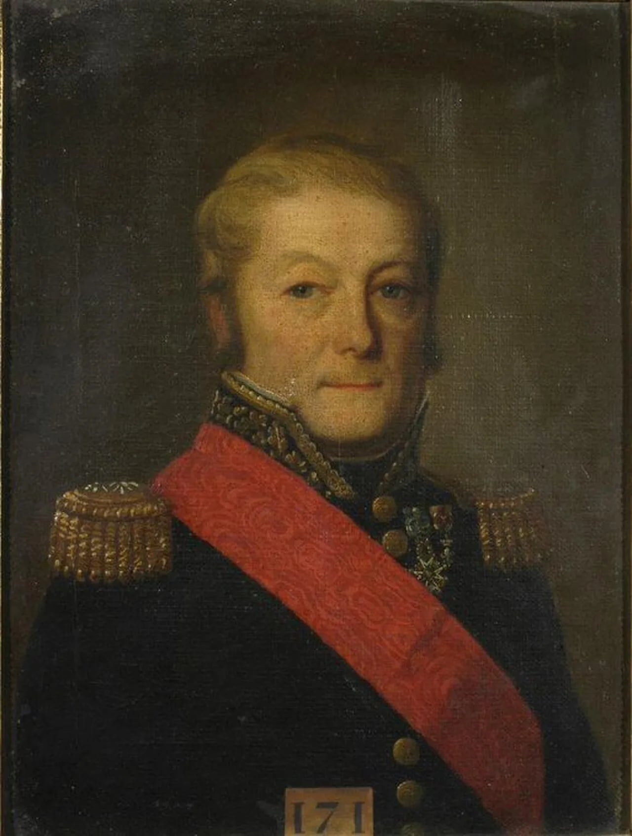 Porträt von Charles Sapinaud de La Rairie (1760–1829) – Gedenkseite