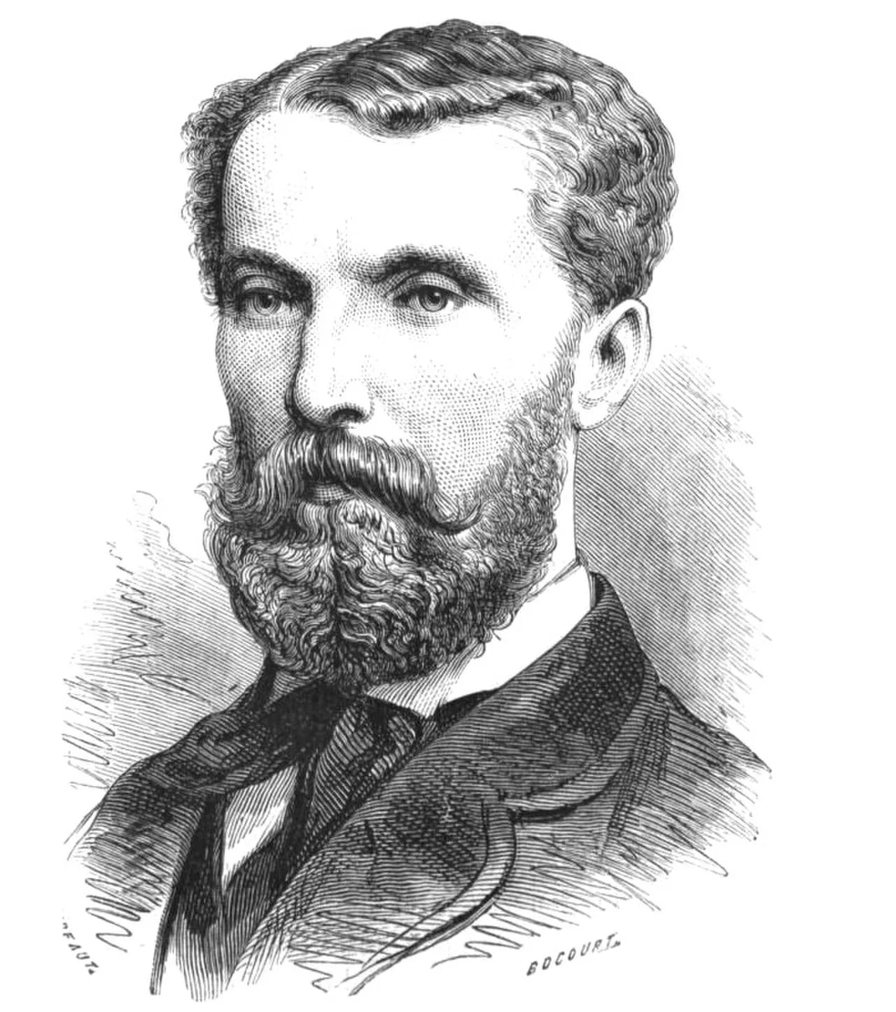 Portrait of Charles Savary (1845–1889) – memorial page