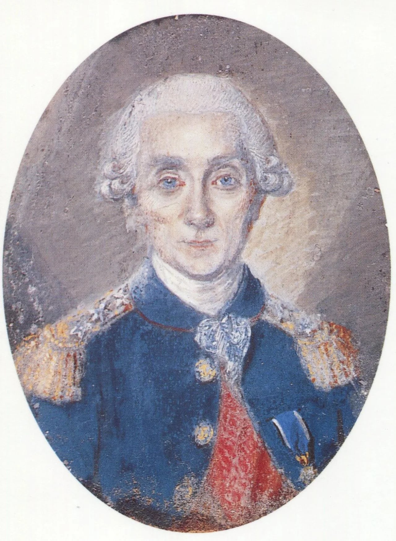 Porträt von Charles René Dominique Sochet Destouches (1727–1793) – Gedenkseite