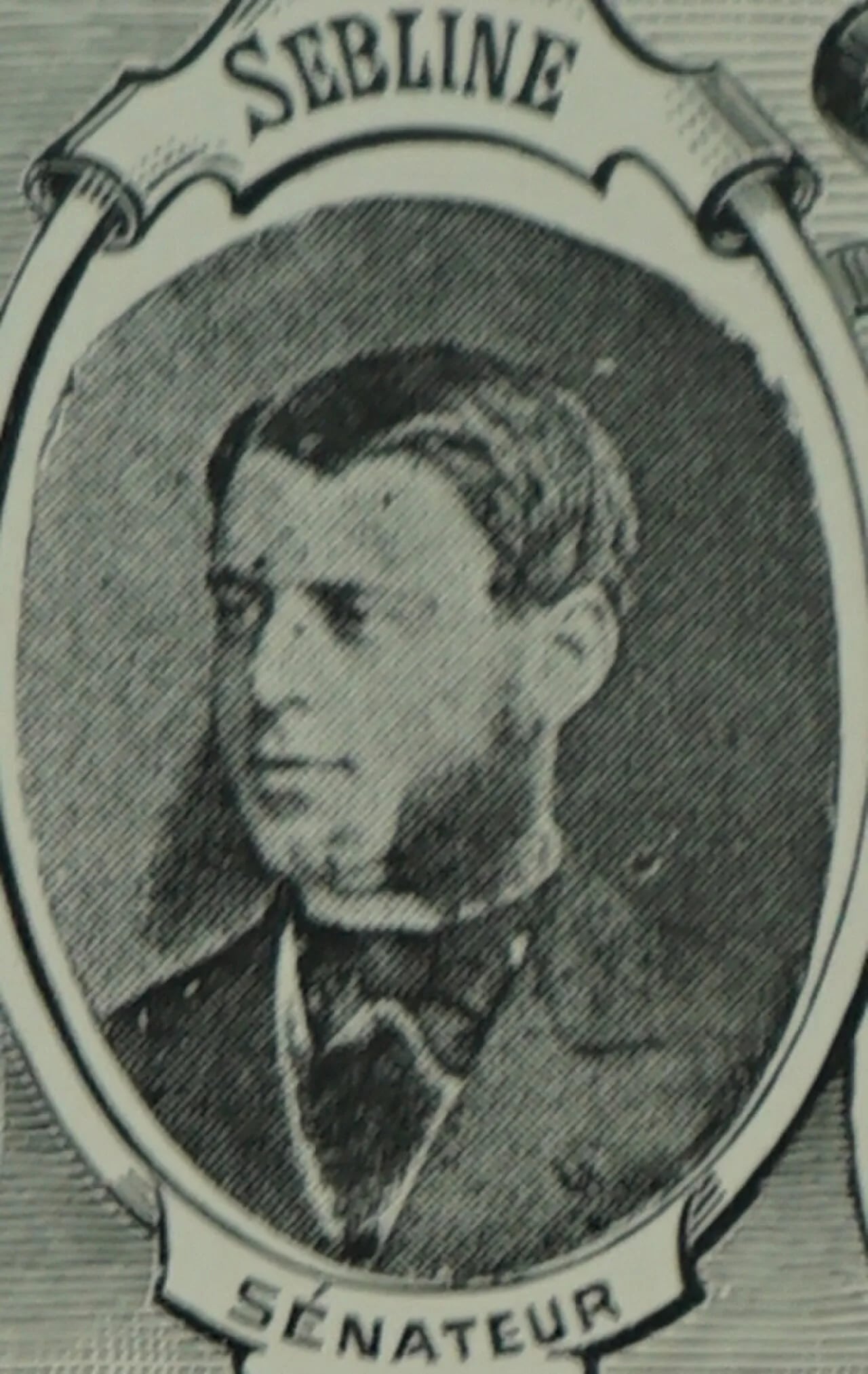 Porträt von Charles Sébline (1846–1917) – Gedenkseite