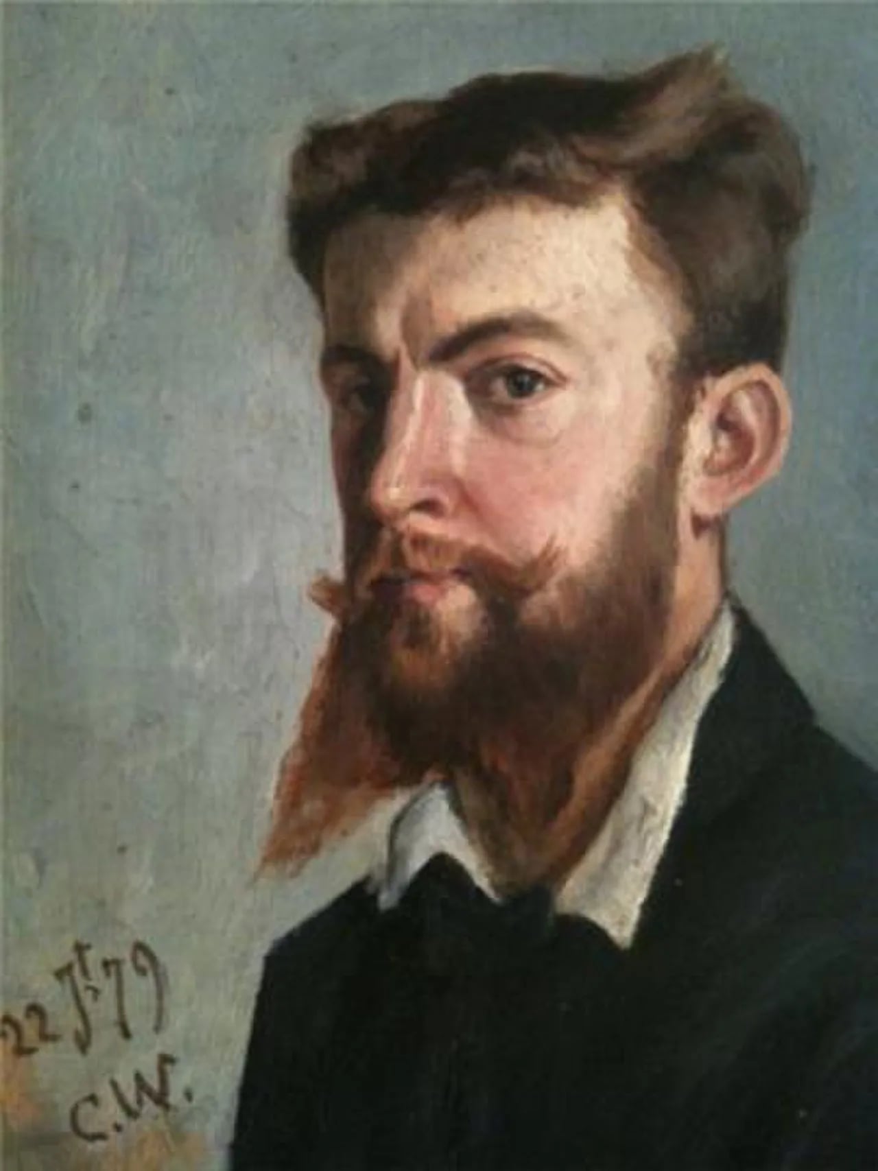 Portrait of Charles Wislin (1852–1932) – memorial page