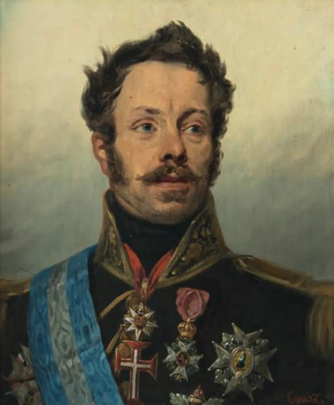 Porträt von Charles d'Houdetot (1786–1866) – Gedenkseite