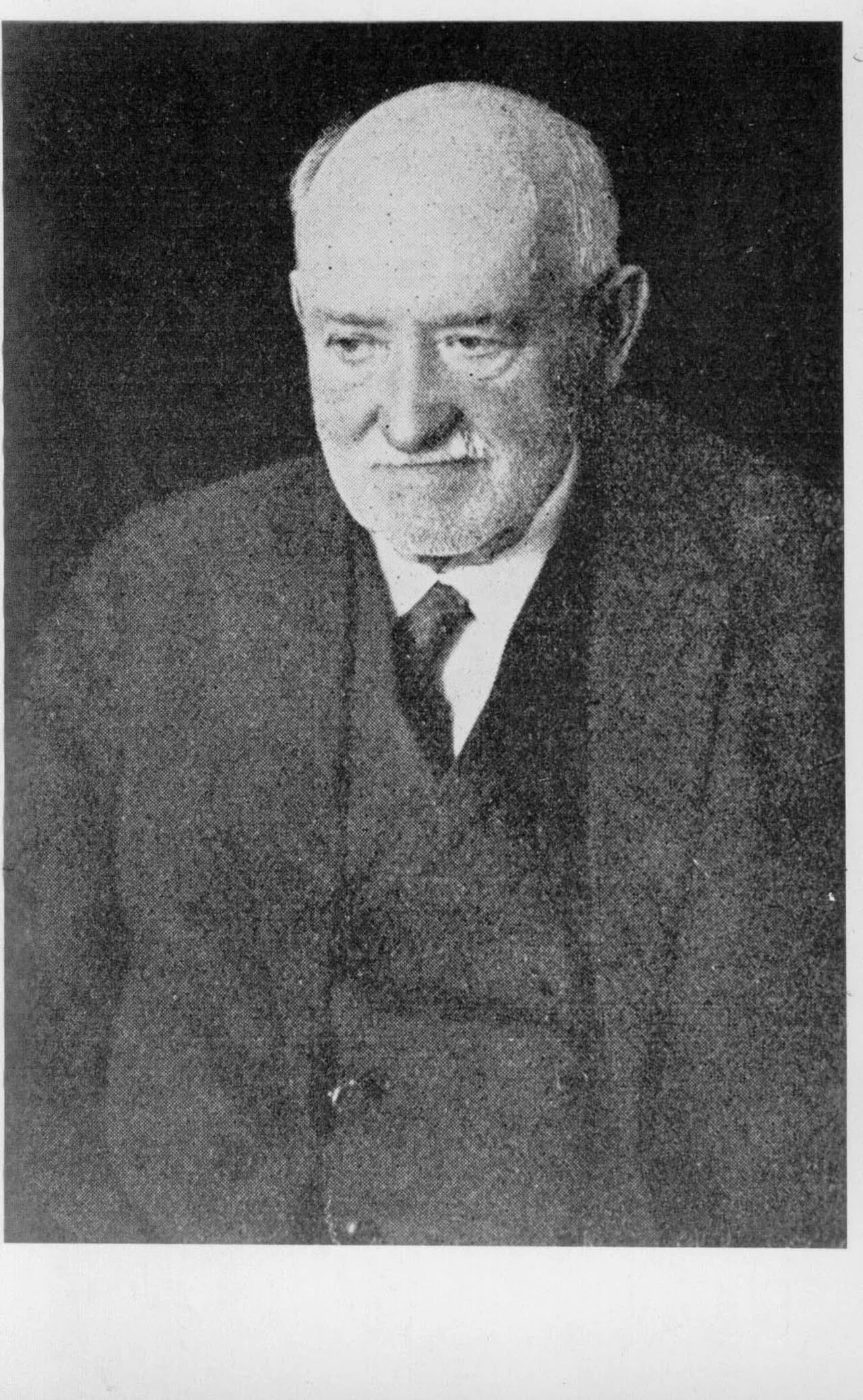 Porträt von Ludvík Domečka (1861–1937) – Gedenkseite