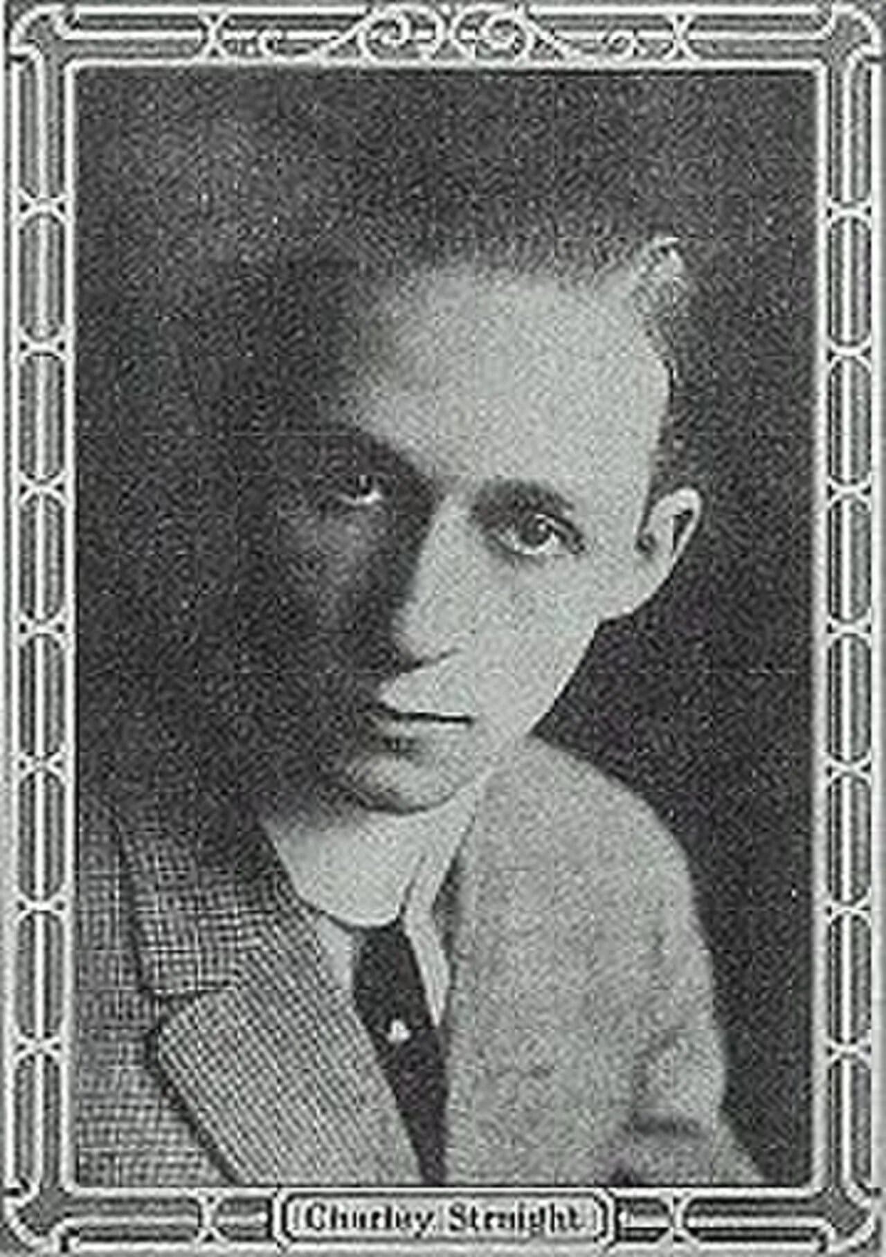 Porträt von Charlie Straight (1891–1940) – Gedenkseite