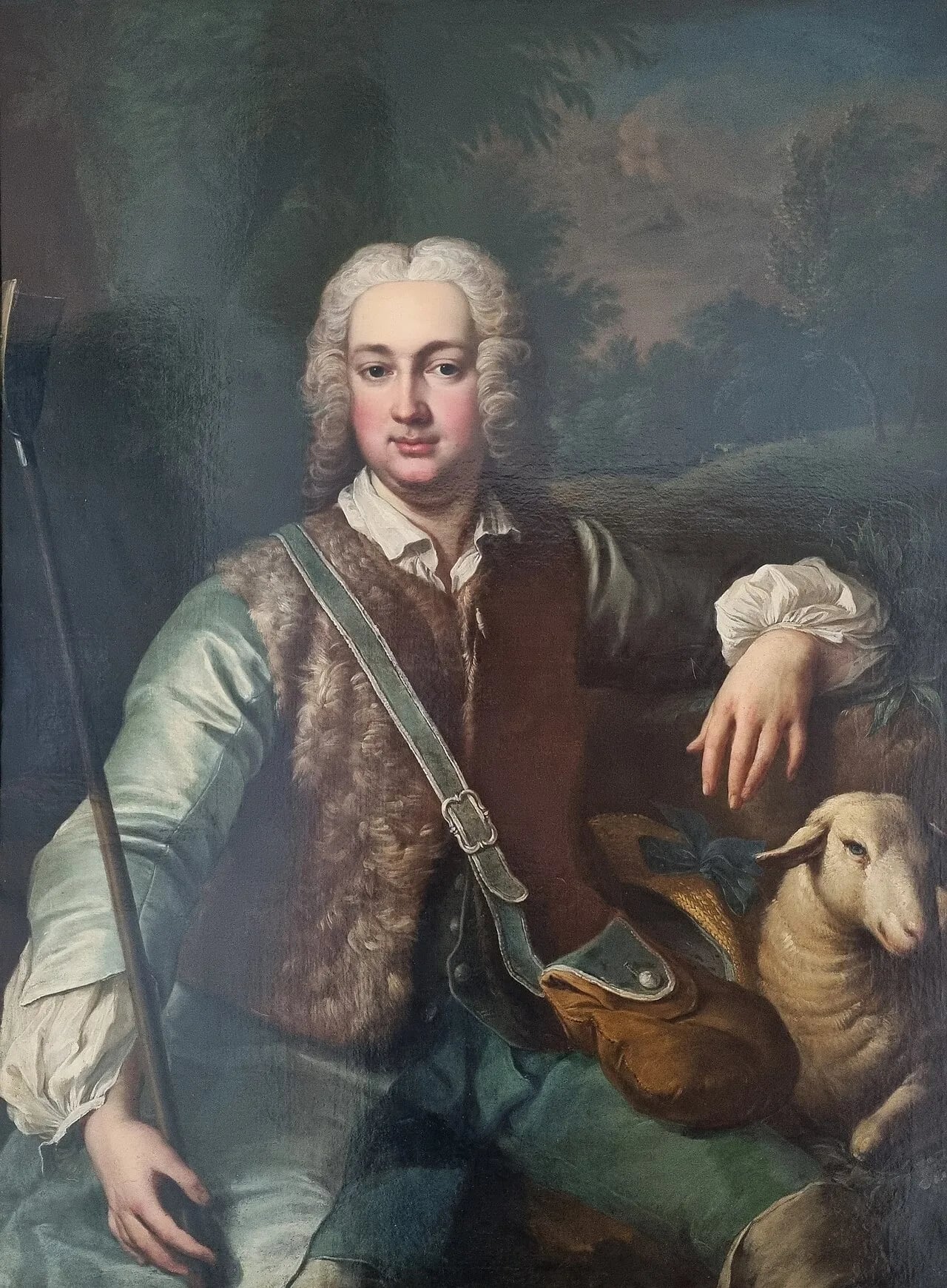 Porträt von Franz Joseph Georg Graf von Waldstein-Wartenberg (1709–1771) – Gedenkseite