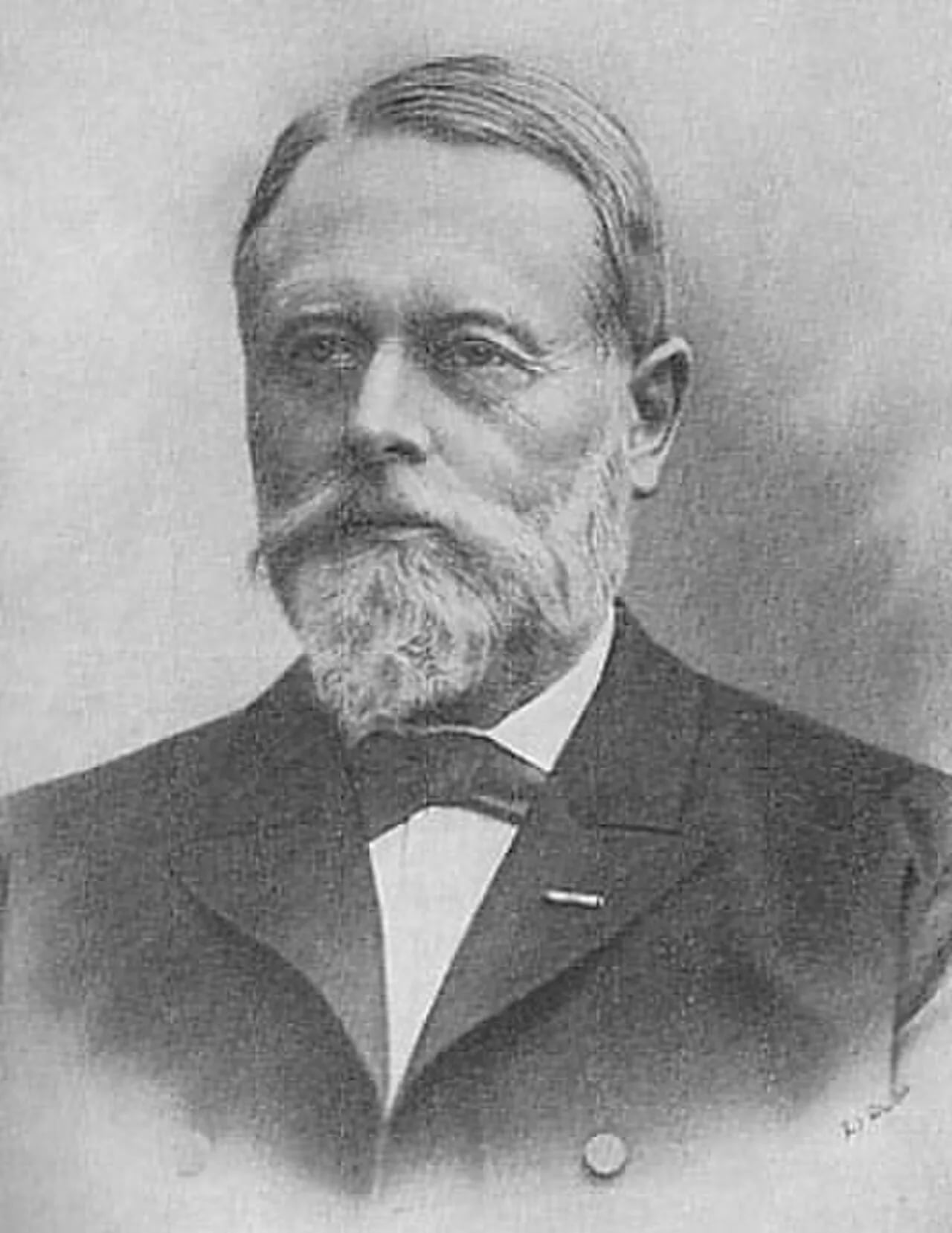 Porträt von Christian Frederik Lütken (1827–1901) – Gedenkseite