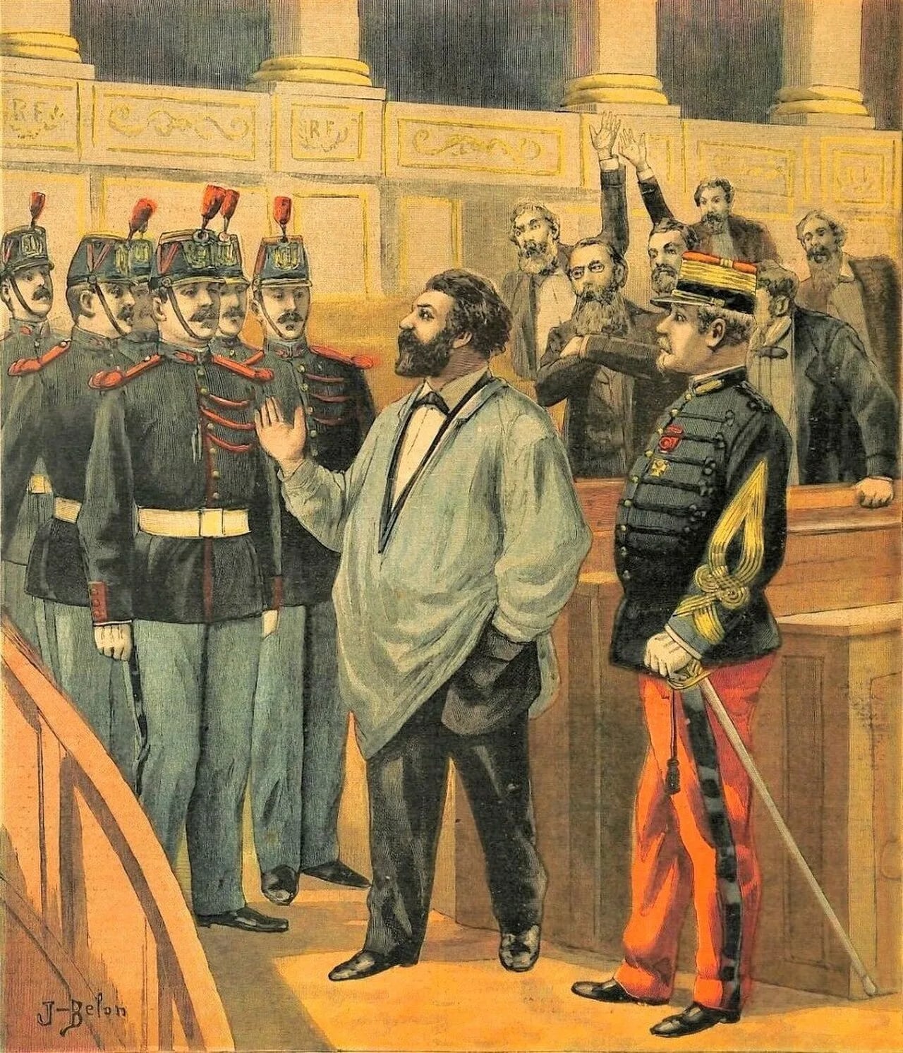 Porträt von Christophe Thivrier (1841–1895) – Gedenkseite