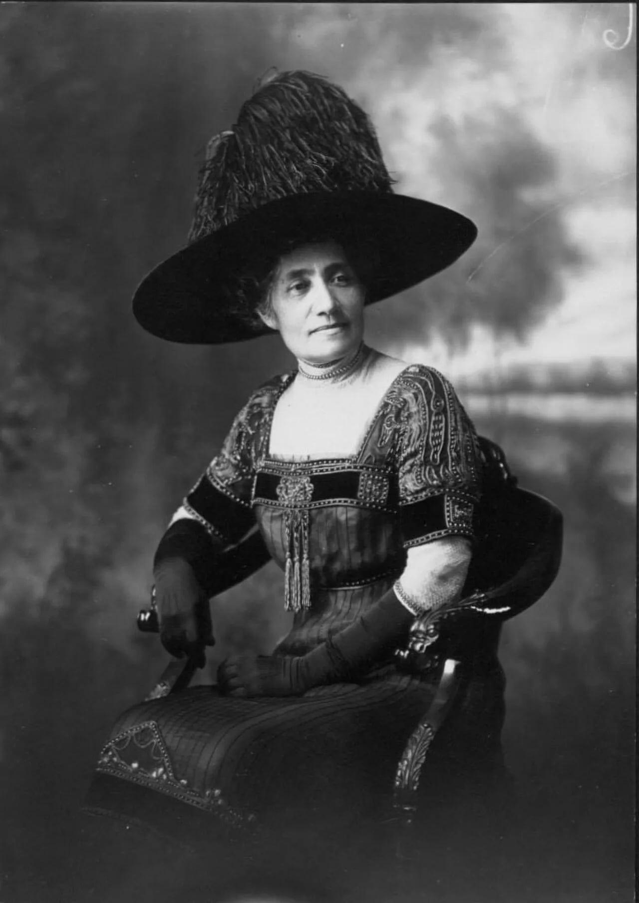 Porträt von Wilhelmina Kekelaokalaninui Widemann Dowsett (1861–1929) – Gedenkseite