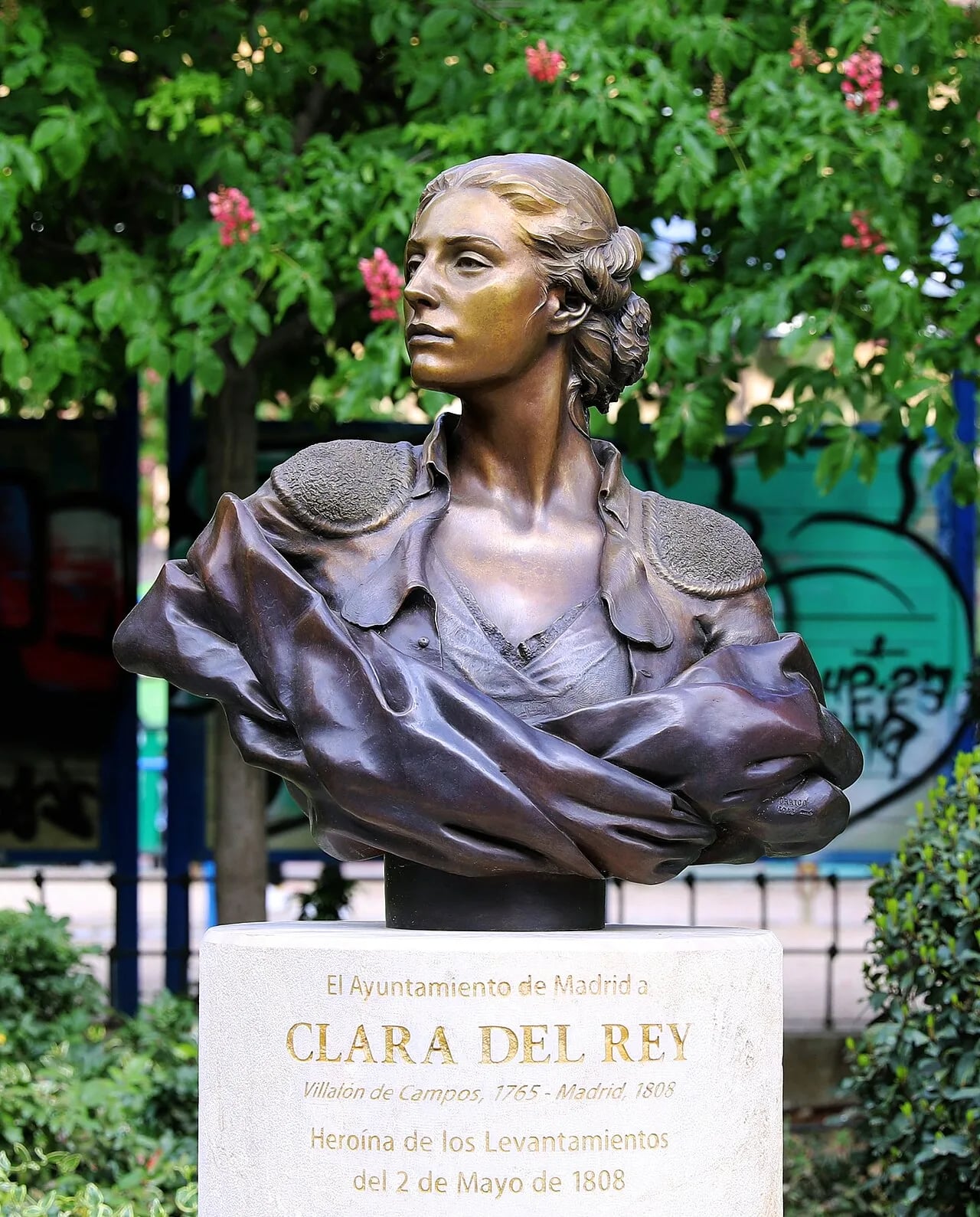Portrait of Clara del Rey (1765–1808) – memorial page