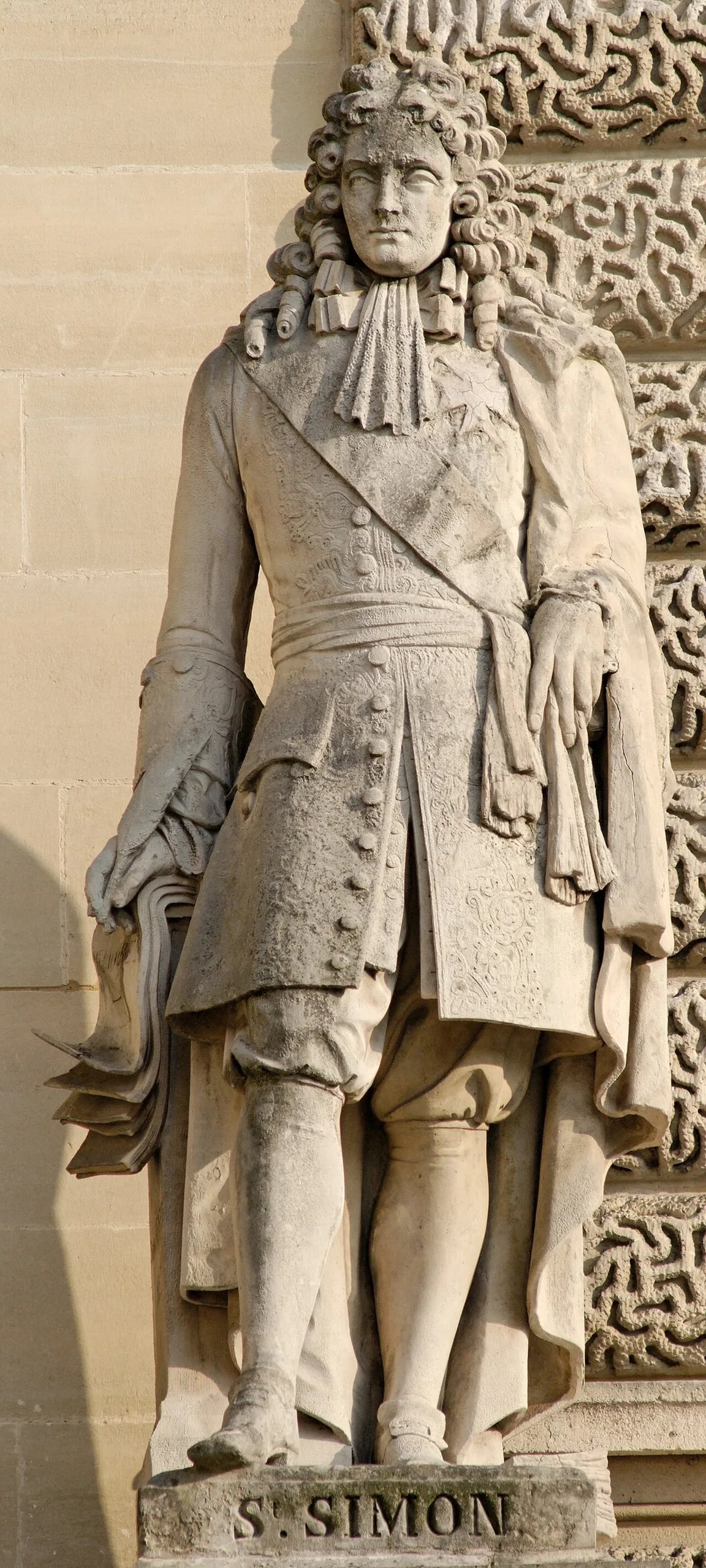 Portrait of Claude de Rouvroy de Saint-Simon (1695–1760) – memorial page