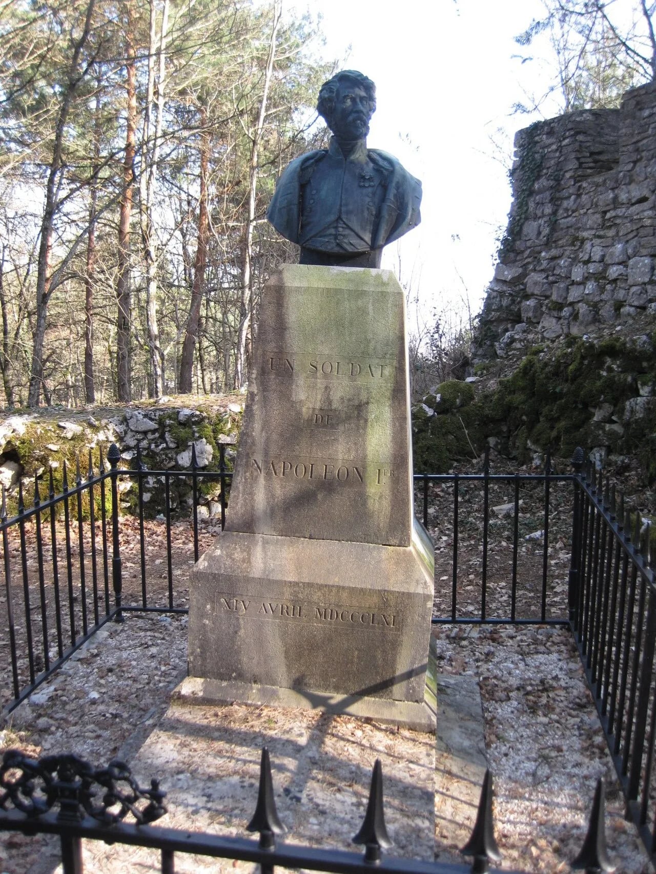 Porträt von Claude Noisot (1787–1861) – Gedenkseite