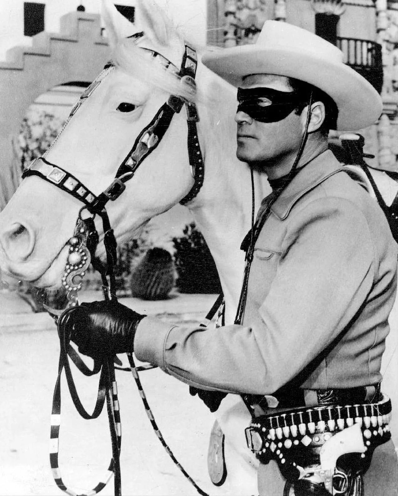 Porträt von Clayton Moore (1914–1999) – Gedenkseite