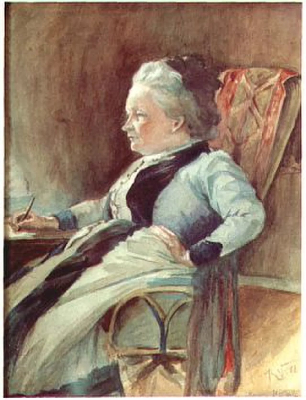 Portrait of Minna Canth (1844–1897) – memorial page
