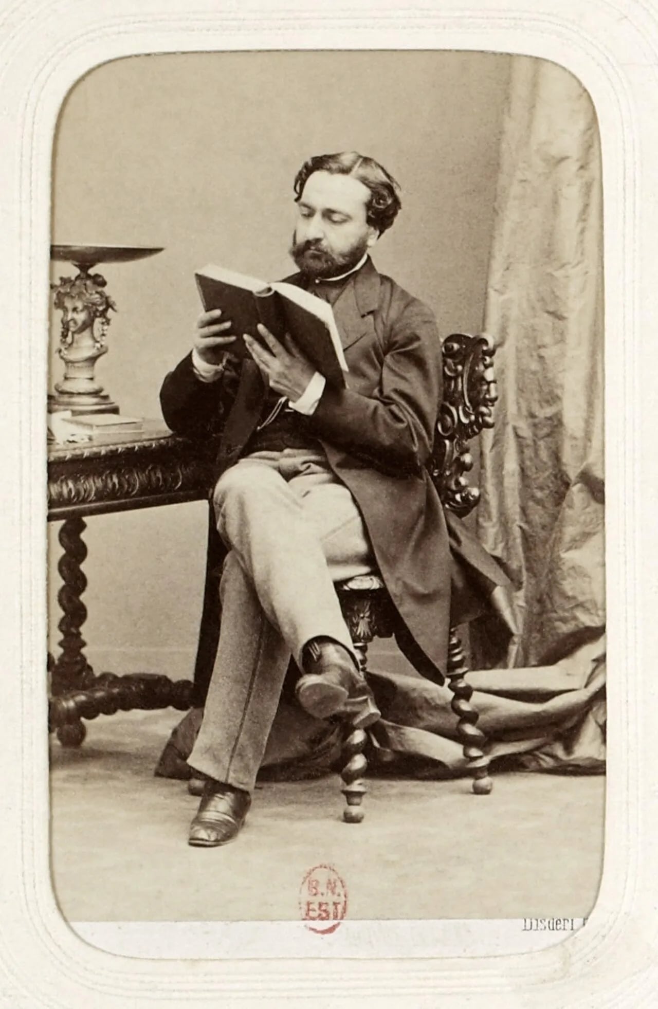 Portrait of Clément Caraguel (1816–1882) – memorial page