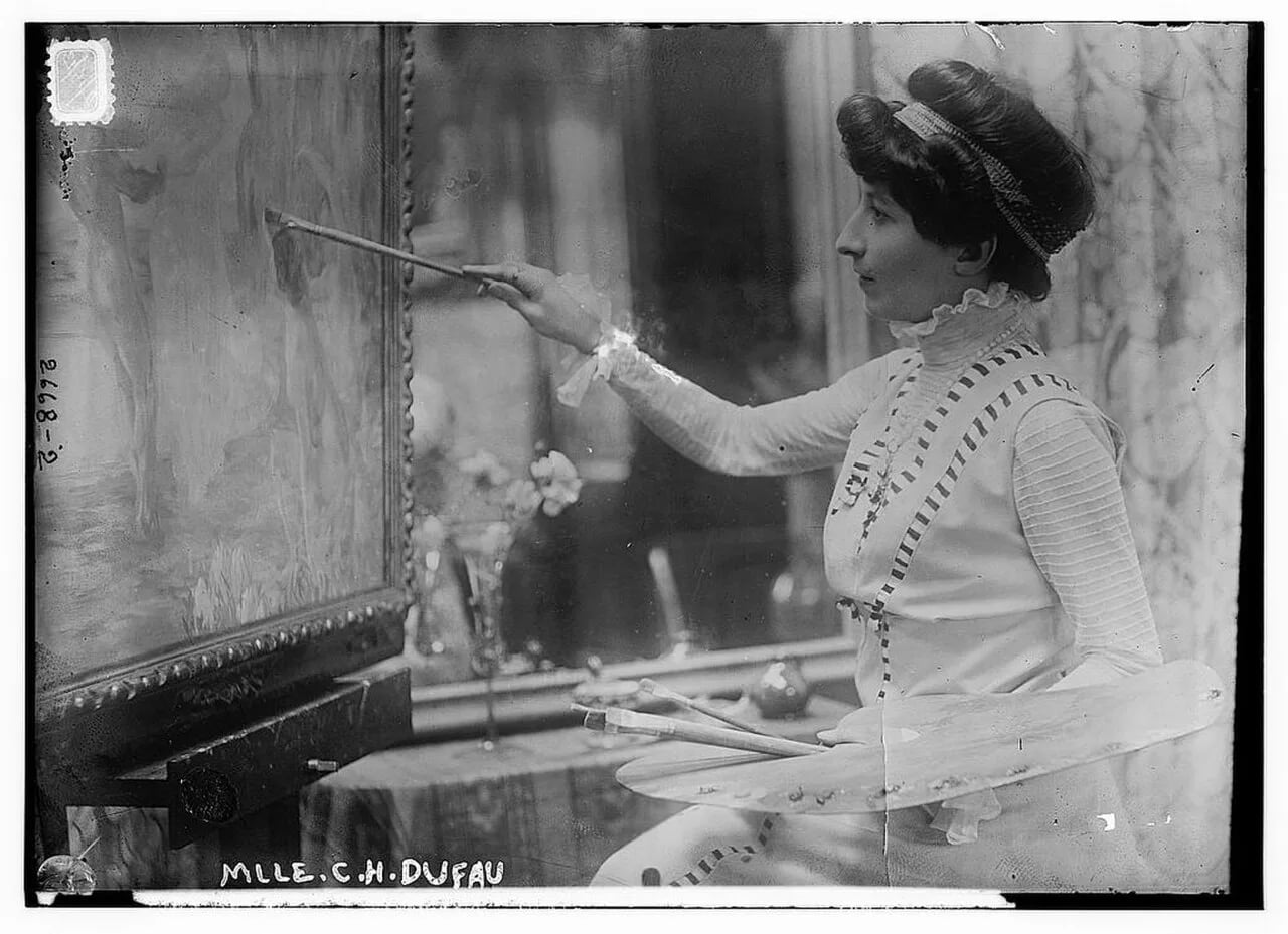 Portrait of Clémentine-Hélène Dufau (1869–1937) – memorial page