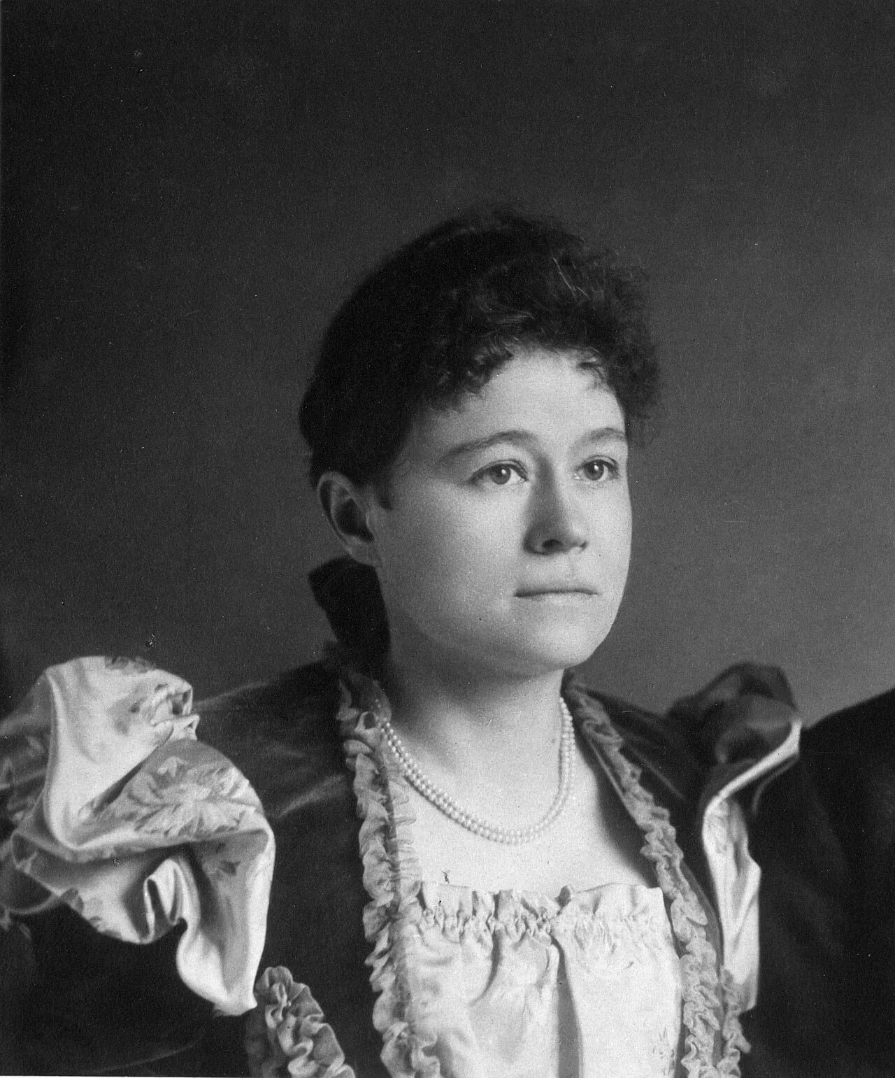Porträt von Eva Nansen (1858–1907) – Gedenkseite