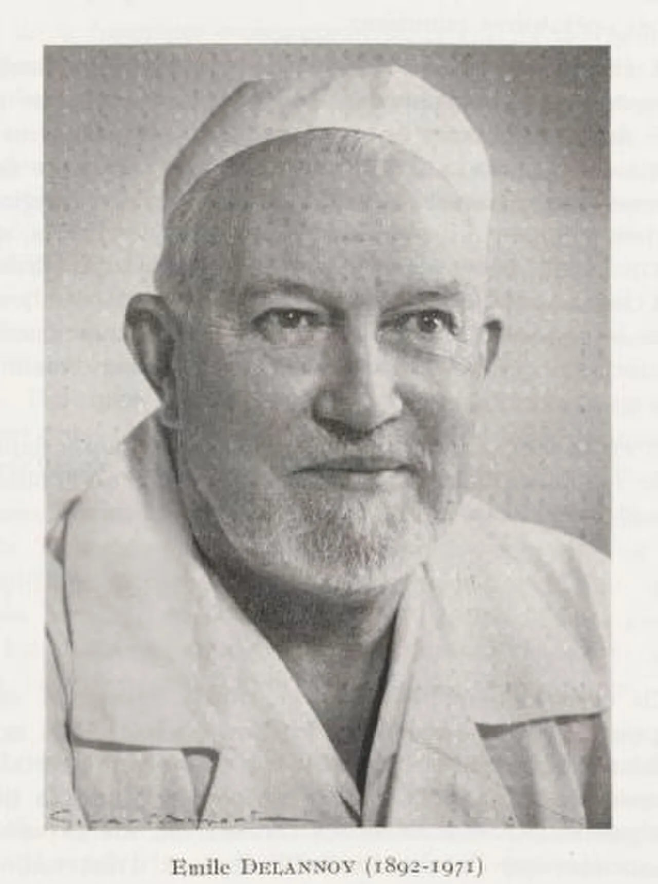 Porträt von Émile Delannoy (1892–1971) – Gedenkseite