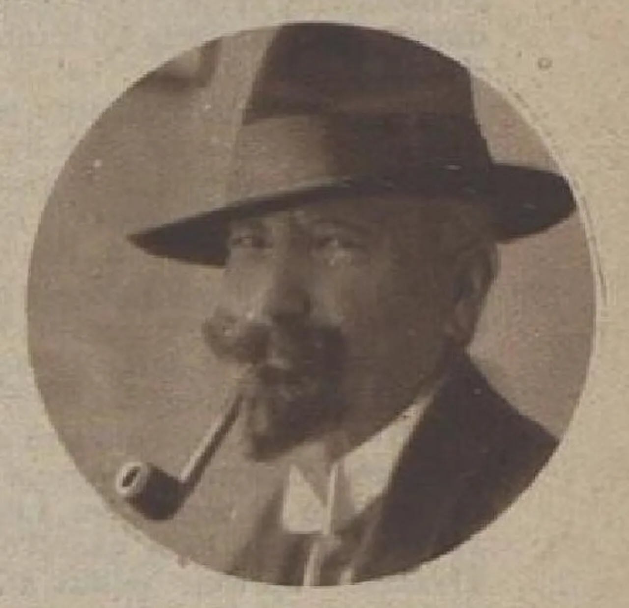 Porträt von Julius Fischer (1869–1936) – Gedenkseite