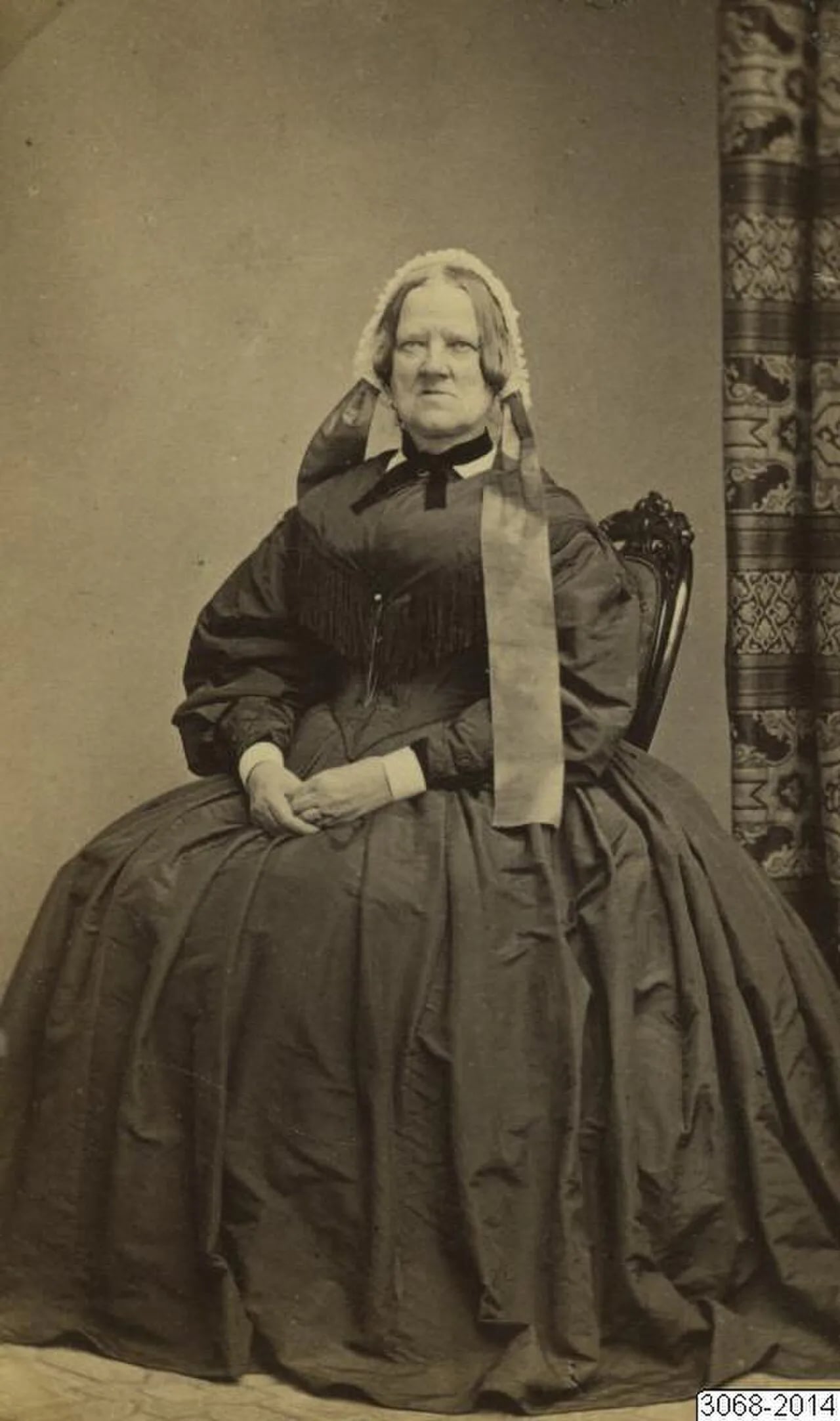 Porträt von Nelly Krook (1803–1889) – Gedenkseite