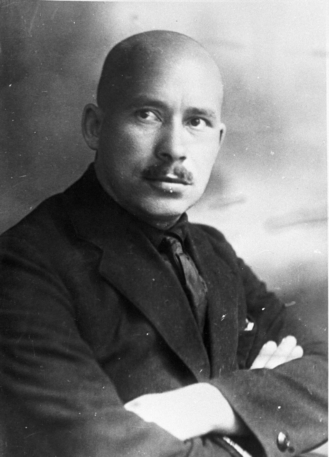 Porträt von Alexander Grigorjewitsch Tscherwjakow (1892–1937) – Gedenkseite