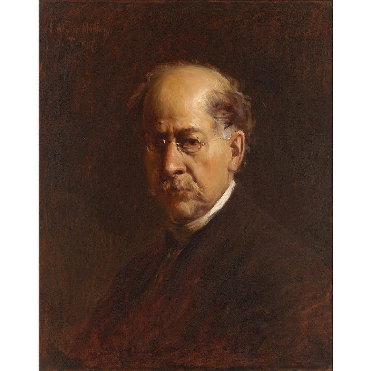Porträt von Henry Mosler (1841–1920) – Gedenkseite
