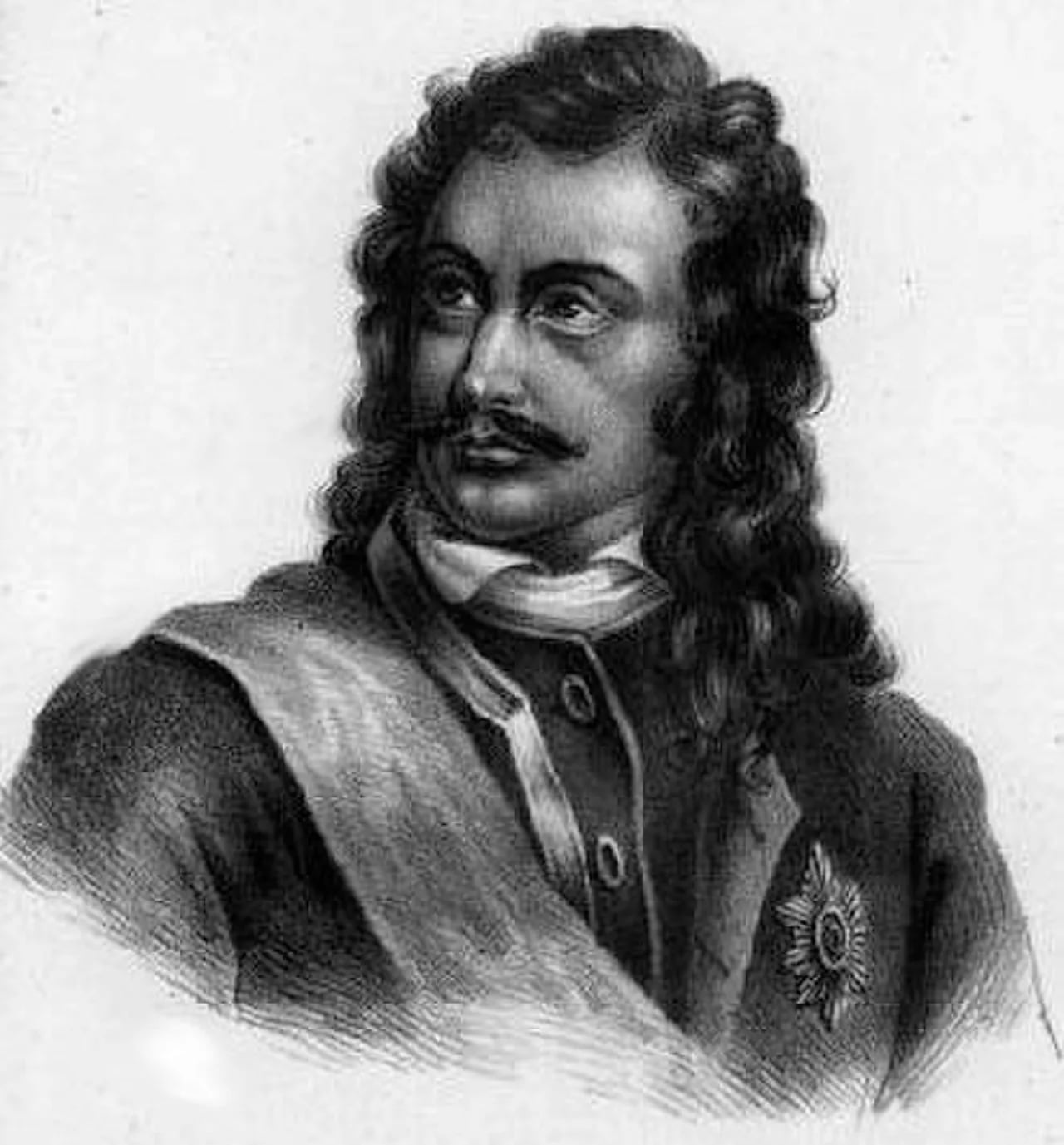 Porträt von Sava Vladislavich (1669–1738) – Gedenkseite