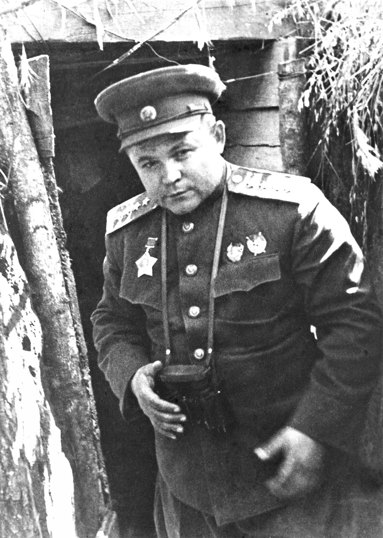 Portrait of Nikolai Fjodorowitsch Watutin (1901–1944) – memorial page